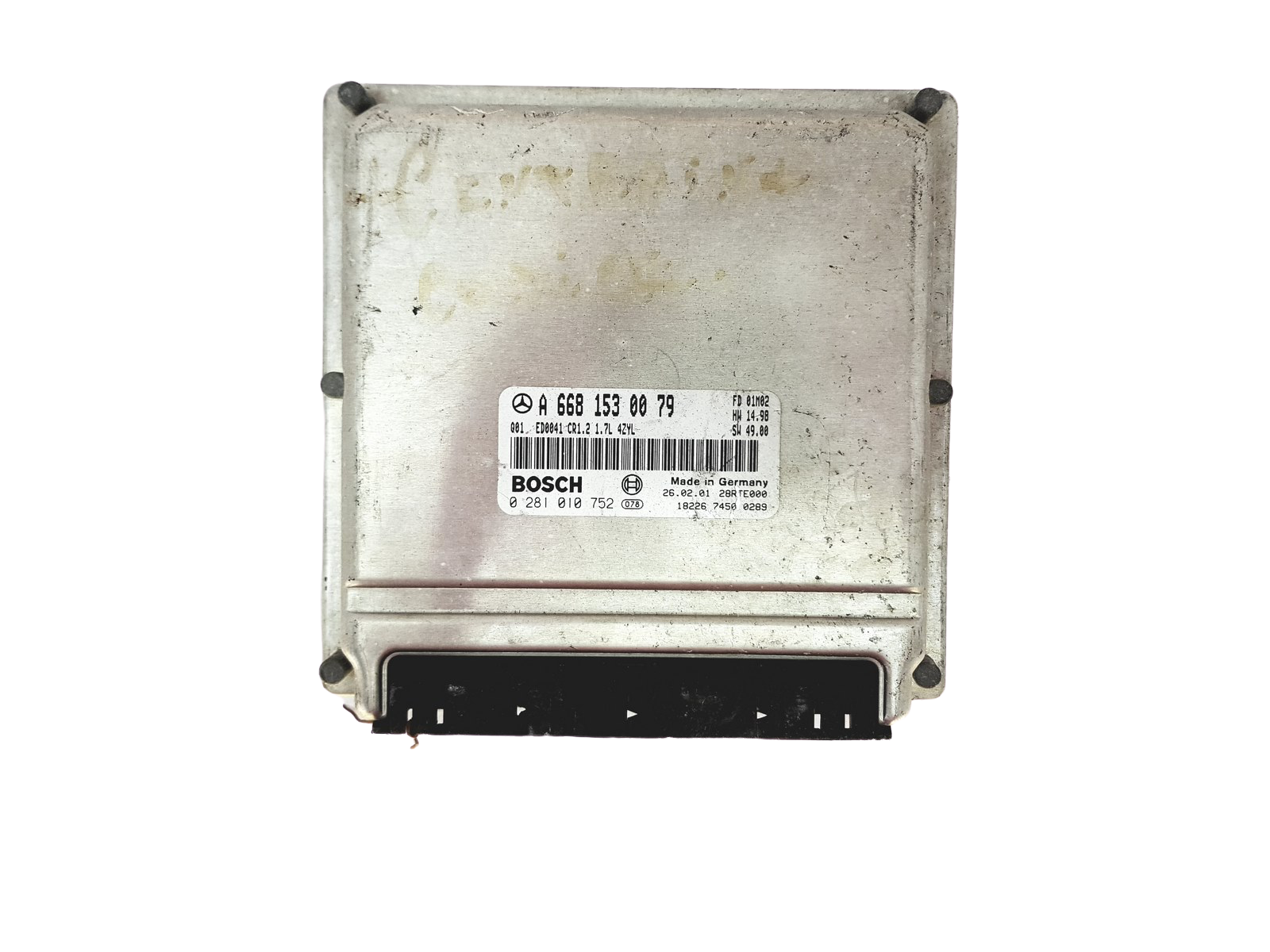 Steuergerät A6681530079 0281010752 Mercedes Bosch 25323 main product photo
