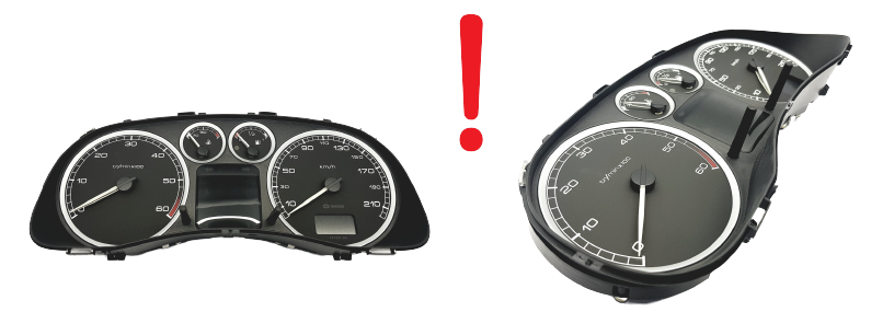 Tacho Kombiinstrument Peugeot 307 9636708880 C 03 49356 main product photo