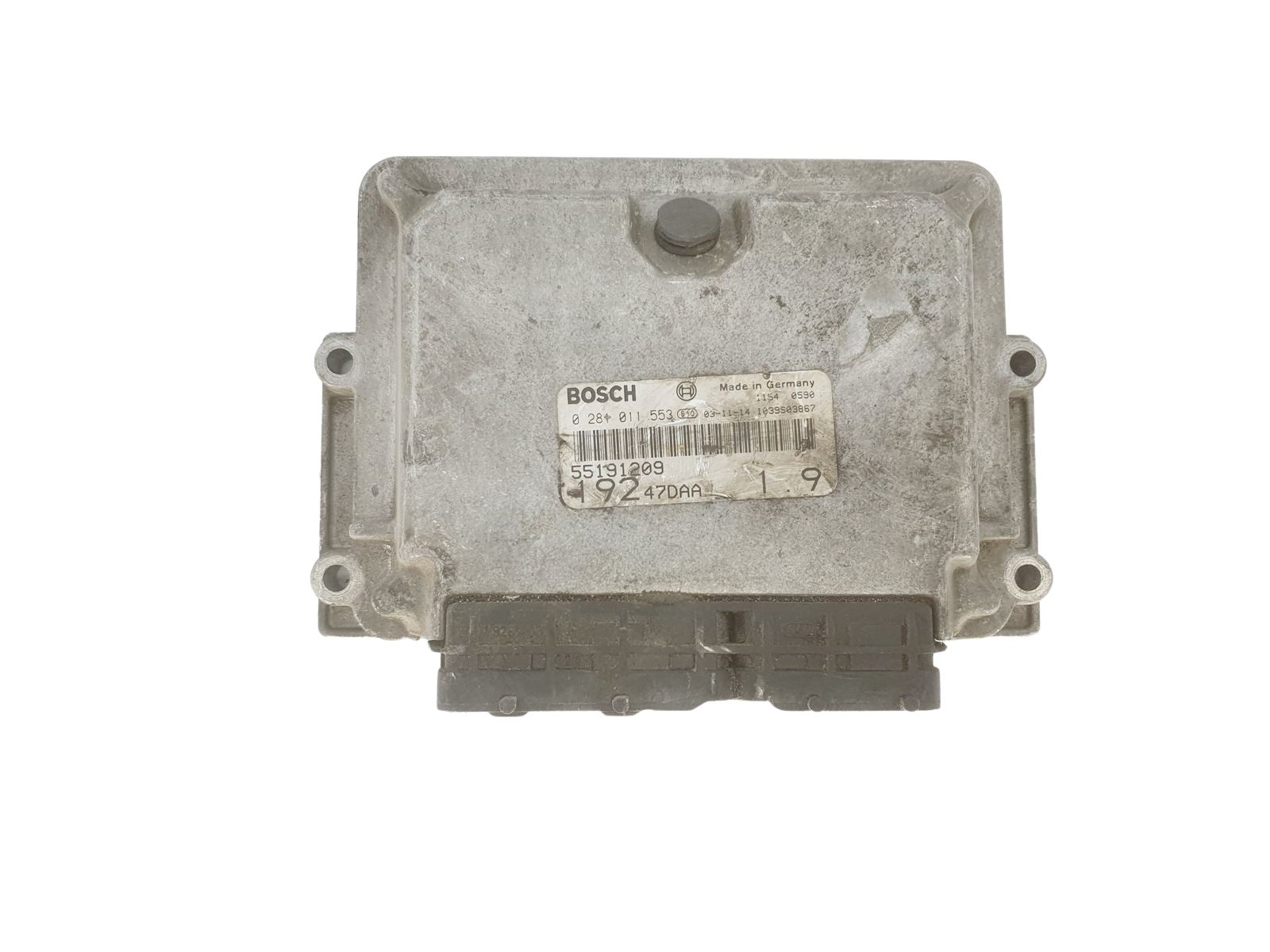 Steuergerät 55191209 0281011553 Fiat Bosch 38817 main product photo