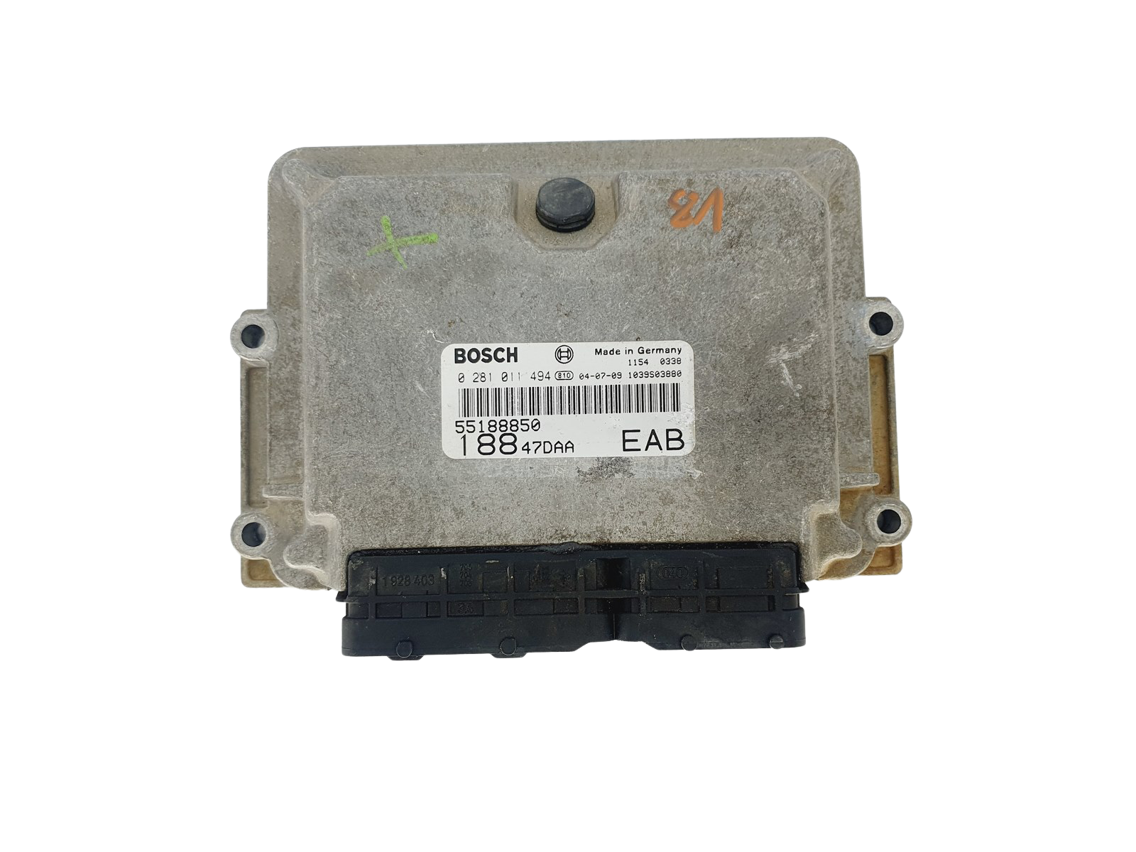 Steuergerät 0281011494 55188850 18847DAA Fiat Bosch 39081 main product photo