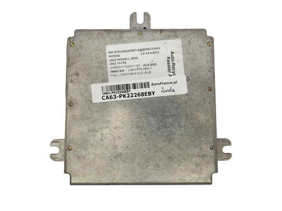 Steuergerät Honda 37820-PWA-G01 Keihin main product photo