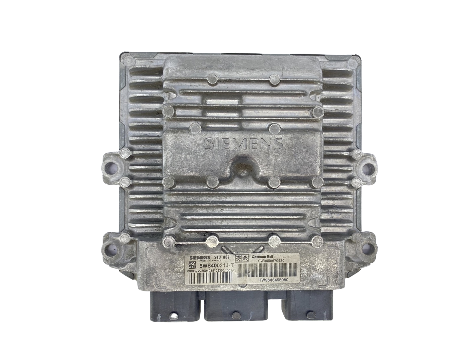 Steuergerät 9650670480 9643455080 5WS40021J-T SID802 PSA Siemens 54045 main product photo