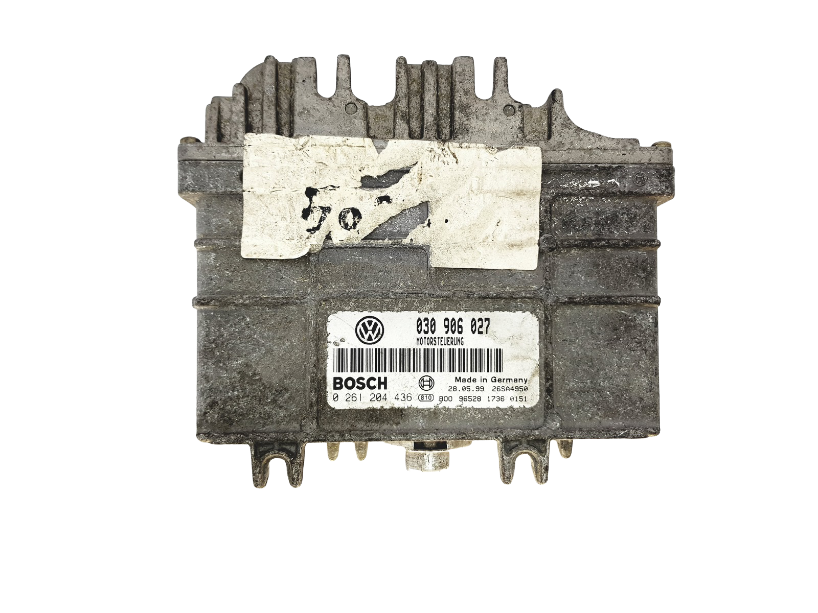 Steuergerät 030906027 0261204436 VW Seat Bosch 22665 main product photo