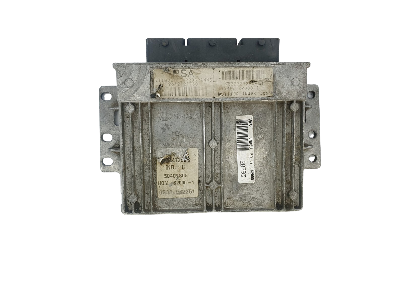 Steuergerät 9642191780 9632727280-03 21644729-8 PSA Sagem 46598 main product photo