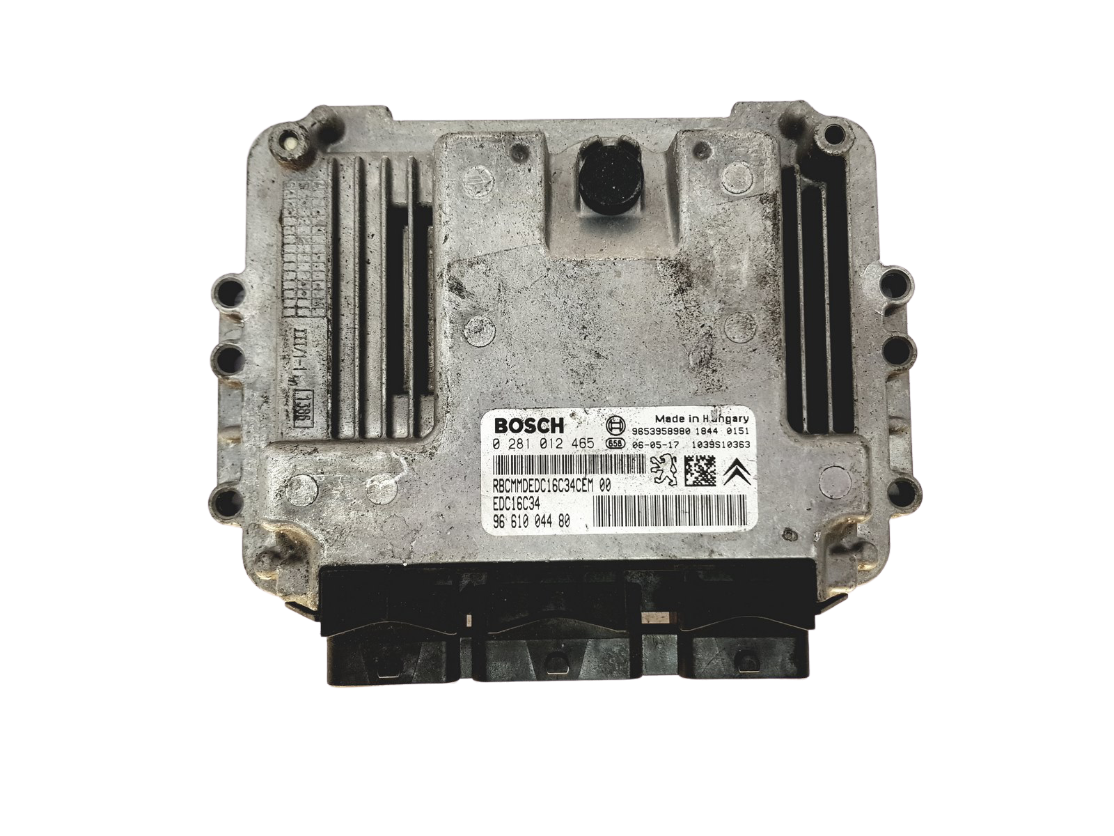 Steuergerät 0281012465 9661004480 9653958980 PSA Bosch 27891 main product photo