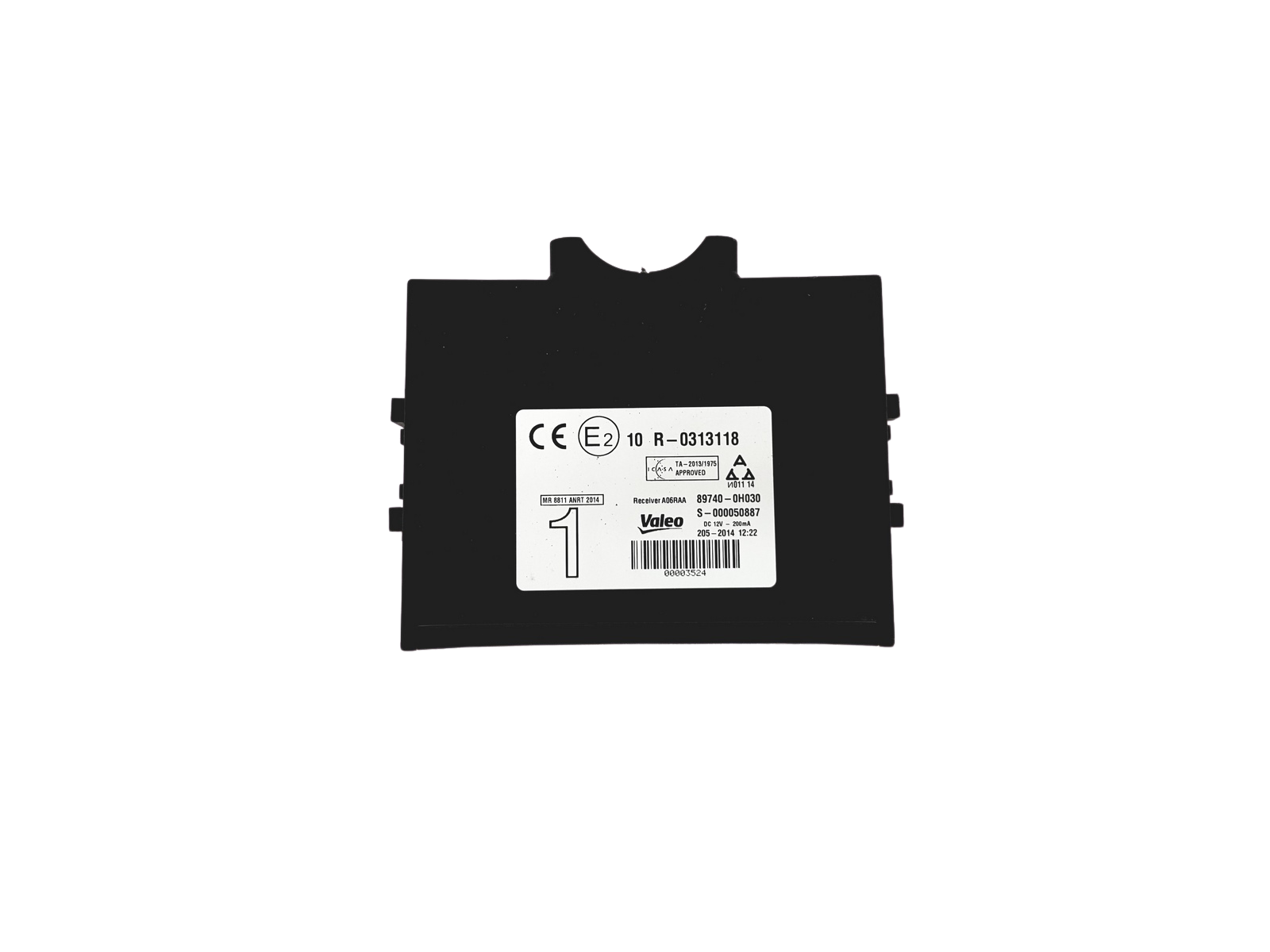 Steuergerät Toyota 10R-0313118 89740-0H030 Valeo main product photo