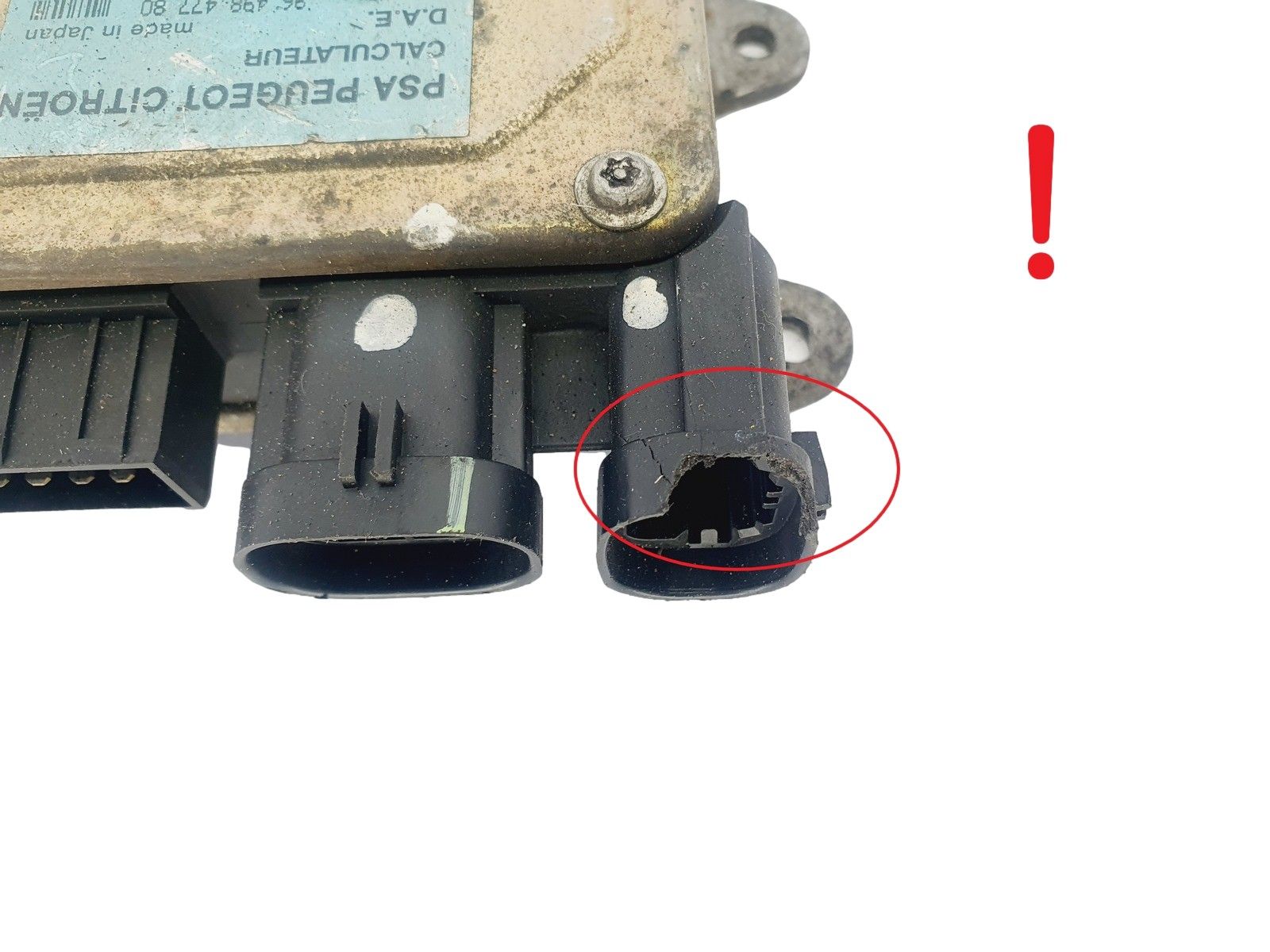 Steuergerät PSA 9649847780 6900000482 Q1T19072M1EKD KOYO 46500 main product photo