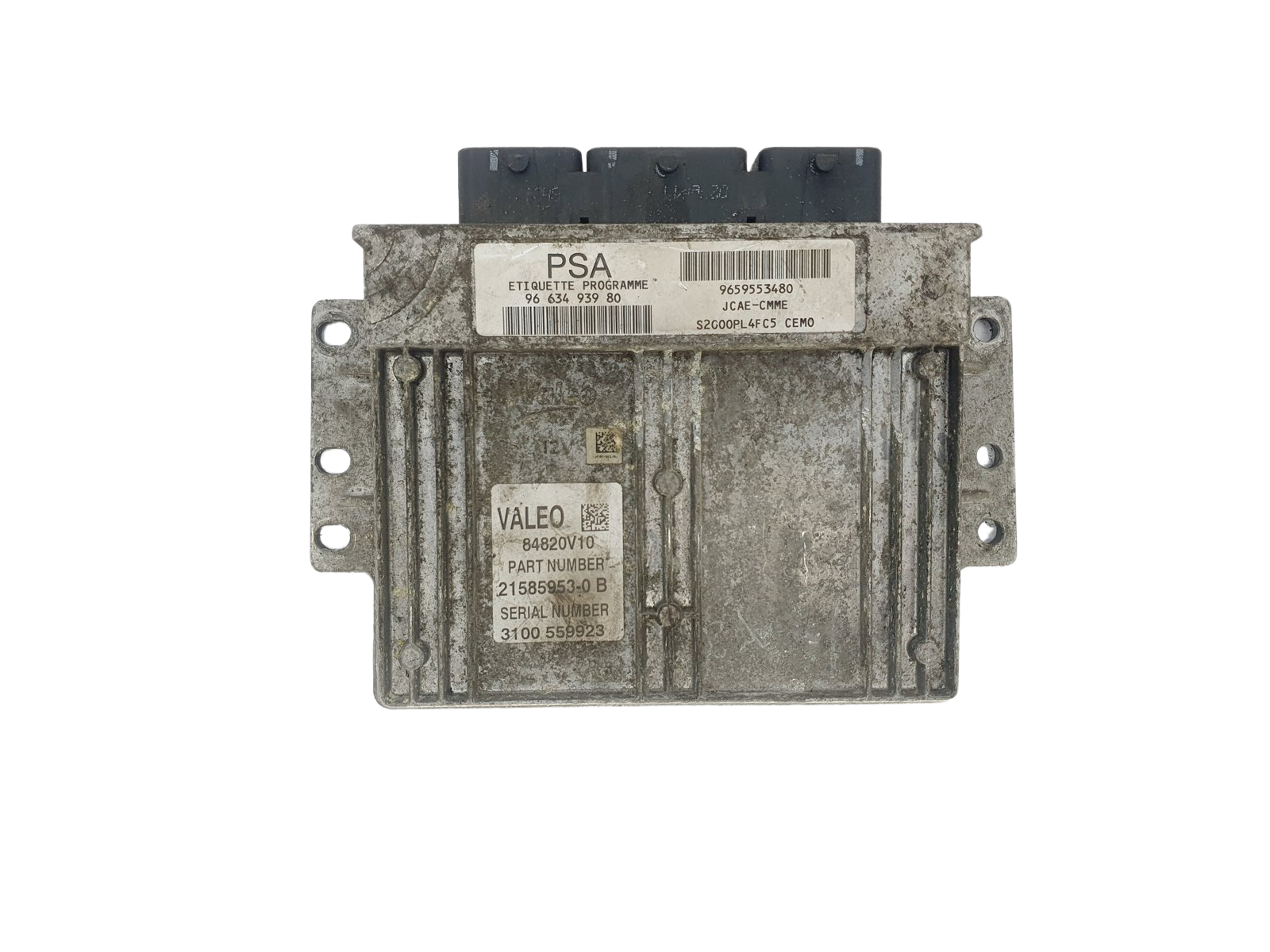Steuergerät 9663493980 9659553480 21585953-0B PSA Valeo main product photo