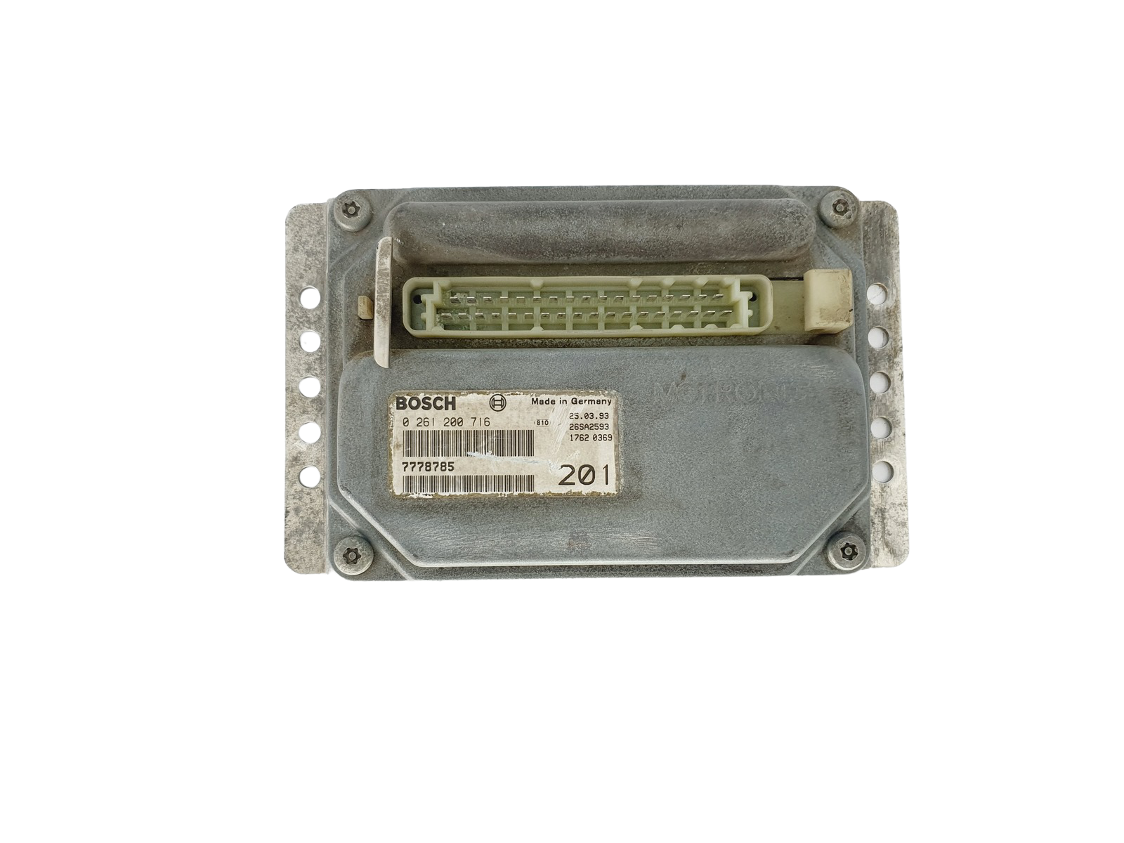 Steuergerät 0261200716 7778785 26SA2593 Fiat Lancia Bosch 38448 main product photo