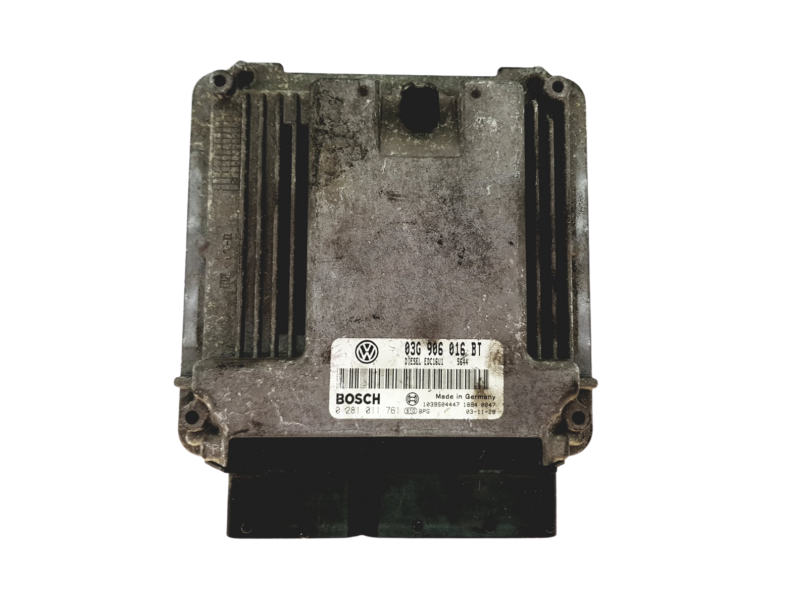 Motorsteuerung VW 03G906016BT 0281011761 Bosch 29527 main product photo