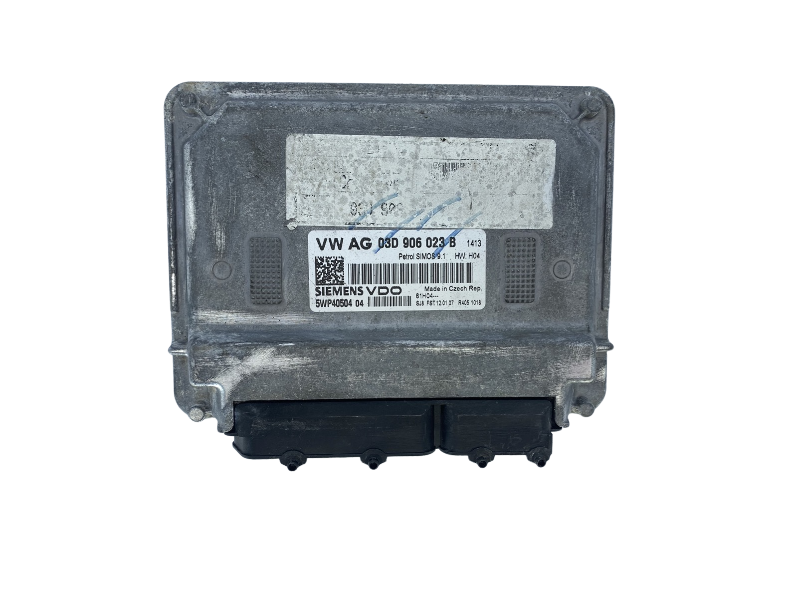 Steuergerät 03D906023B 5WP40508 04 VW Siemens 51149 main product photo