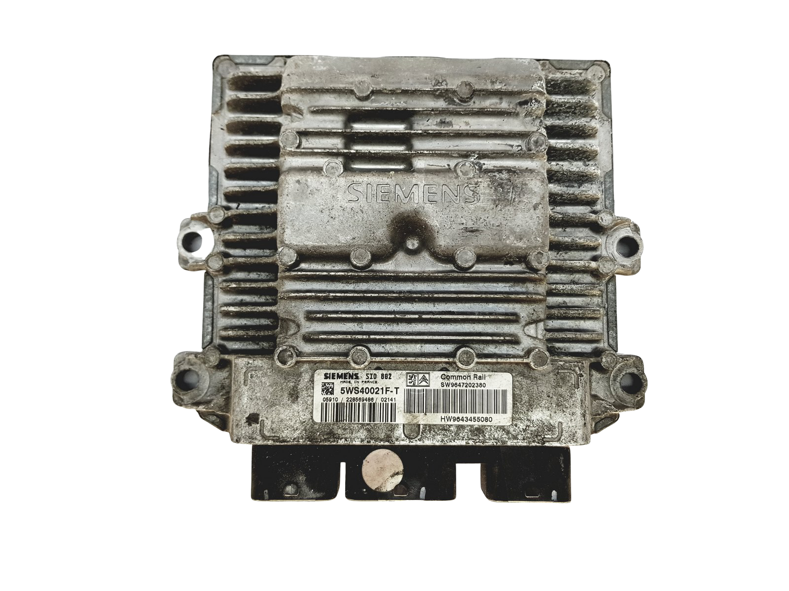 Steuergerät 9647202380 9643455080 5WS40021F-T PSA Siemens 21854 main product photo