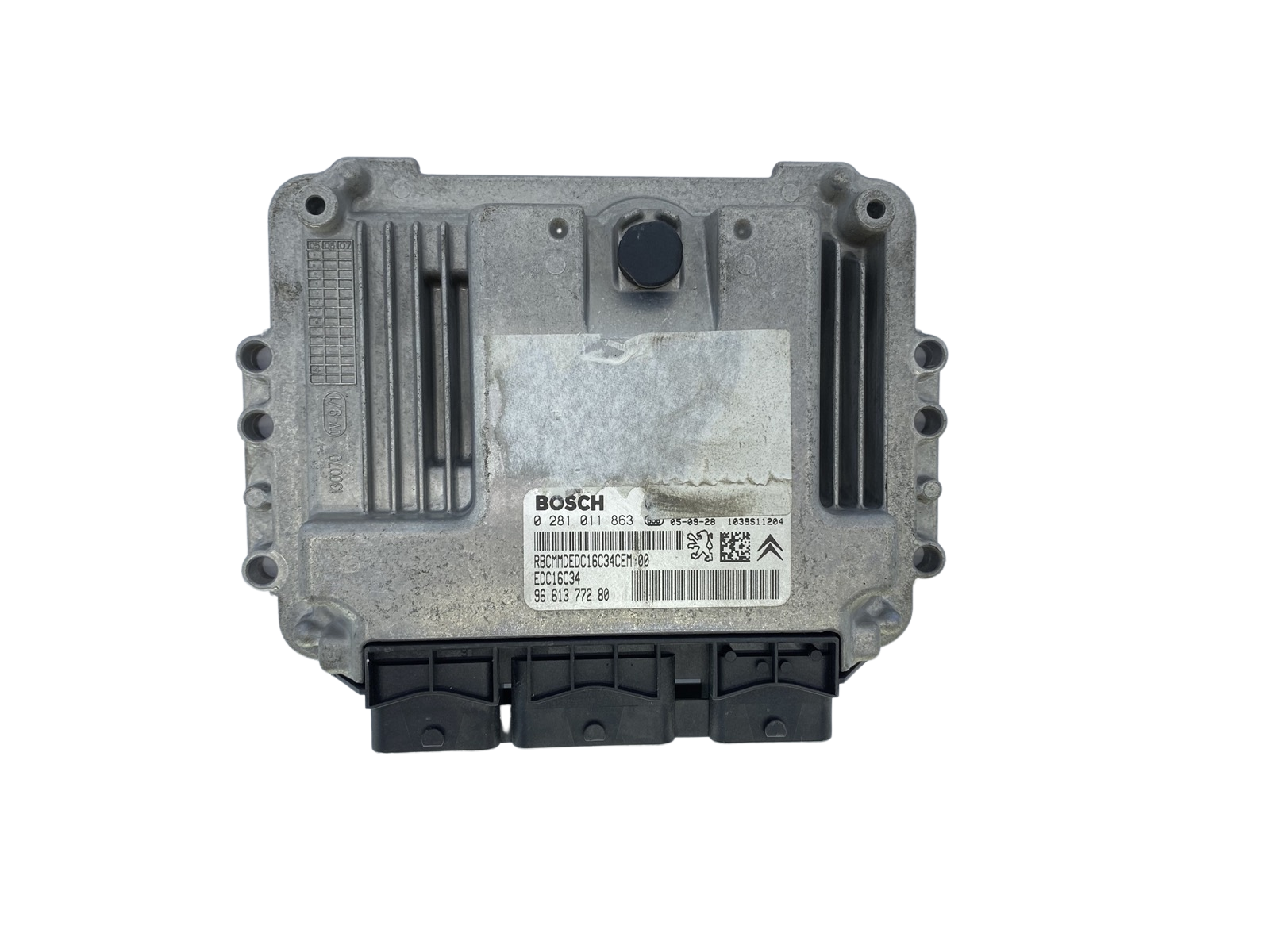 Steuergerät 0281011863 9653958980 9661377280 60631 main product photo