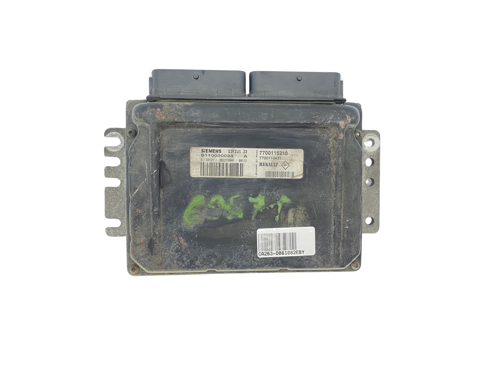 Steuergerät S110030034A 7700115210 7700110471 Renault Siemens 61082 main product photo