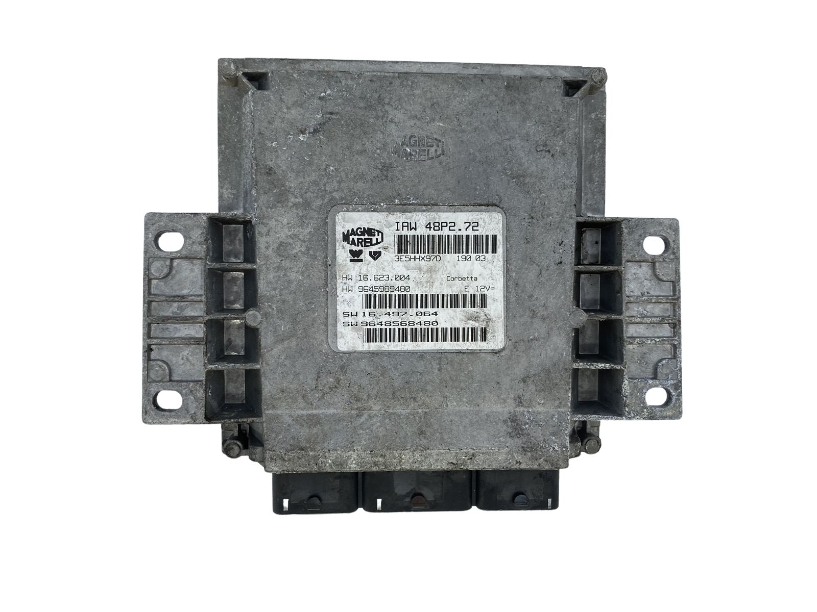 Steuergerät 9648568480 IAW48P2.72 9645989480 PSA Magneti Marelli 52607 main product photo
