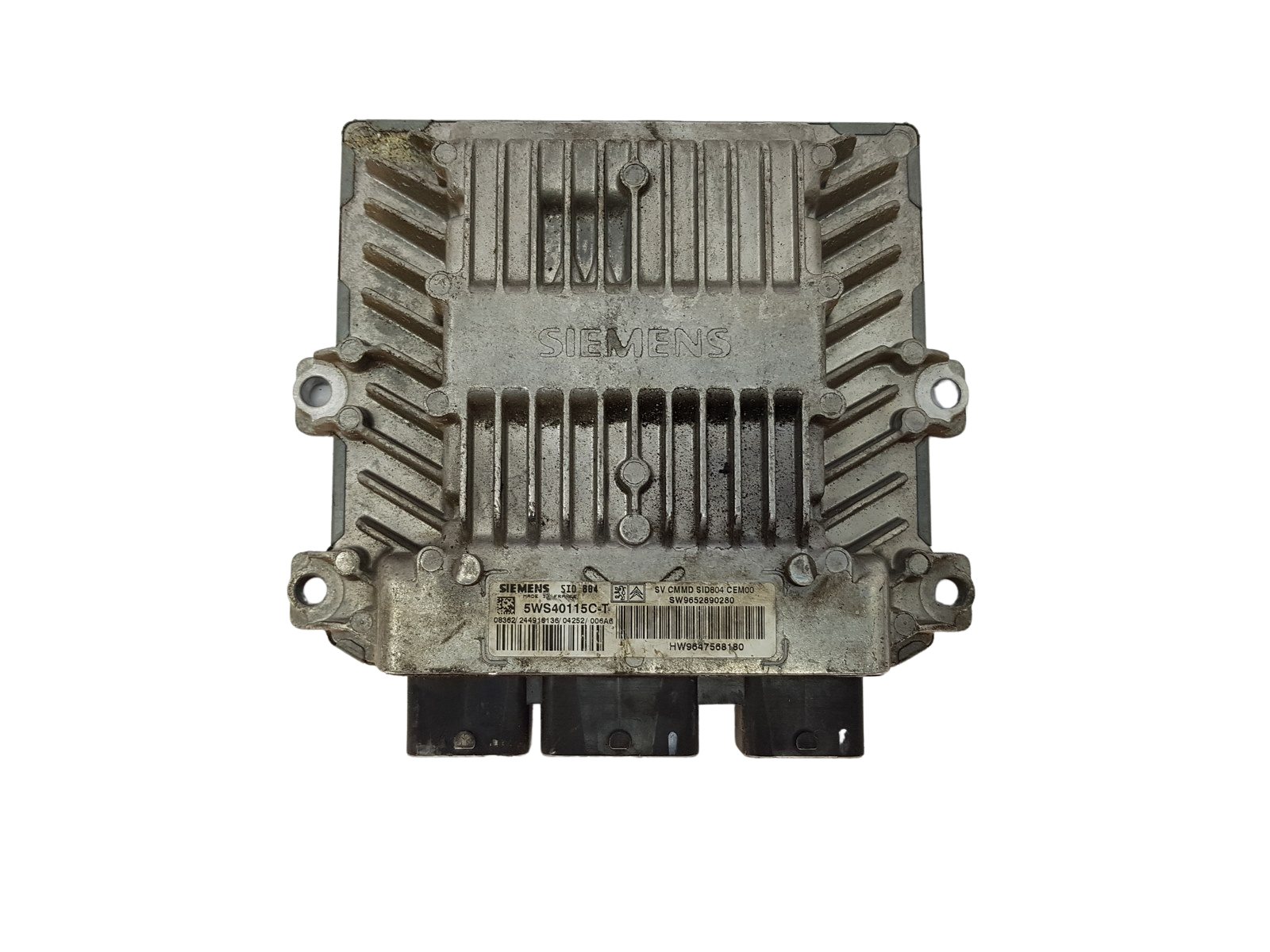 Steuergerät 9652890280 9647568180 5WS40115C-T PSA Siemens 15622 main product photo