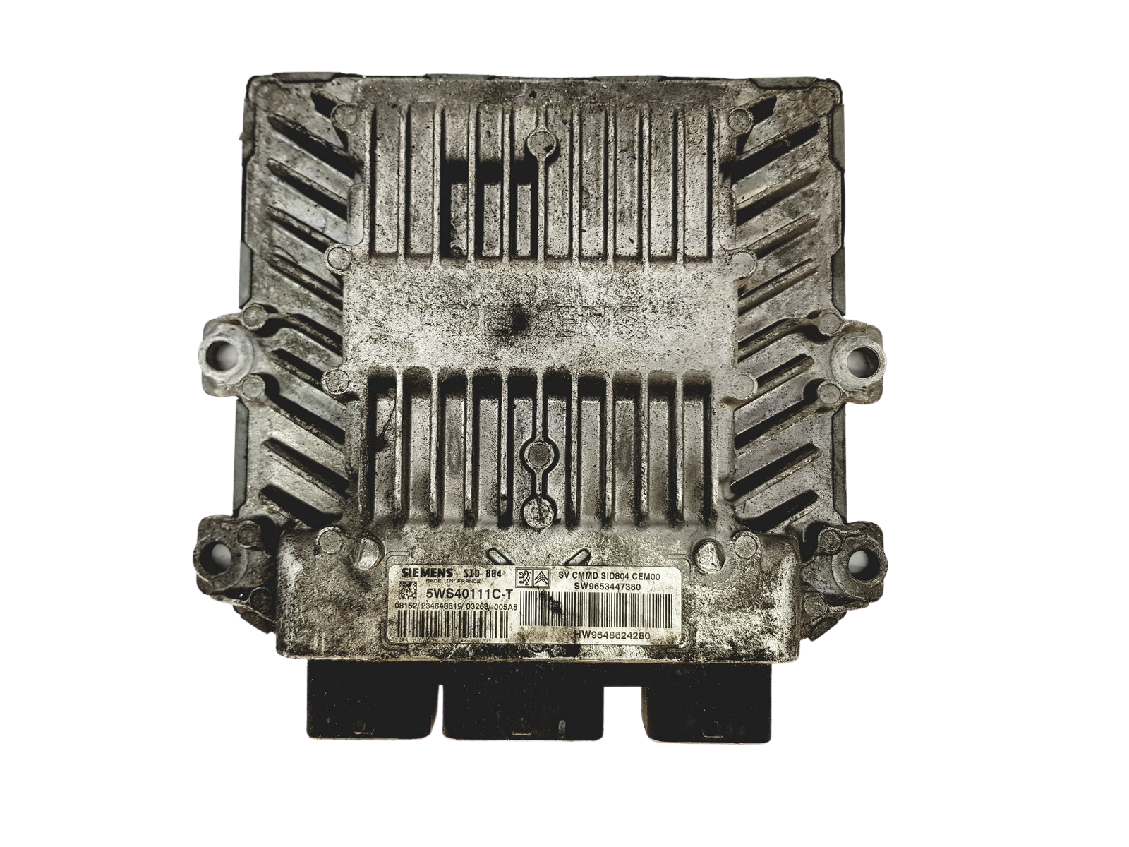 Steuergerät 9653447380 5WS40111C-T SID804 PSA Siemens 26584 main product photo