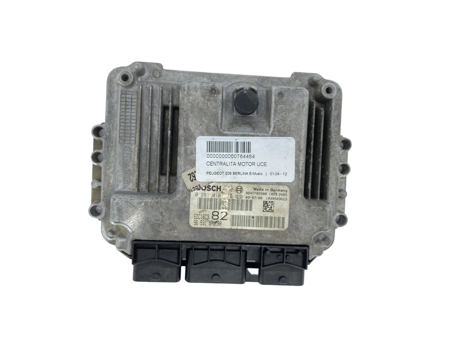 Steuergerät 0281010707 9653197180 9647785580 PSA Bosch 60639 main product photo