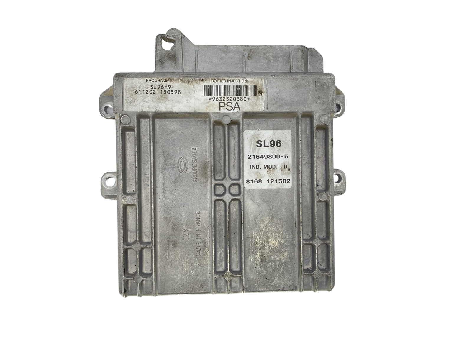 Steuergerät 9632520380 21649800-5 611300 150598 PSA Sagem main product photo