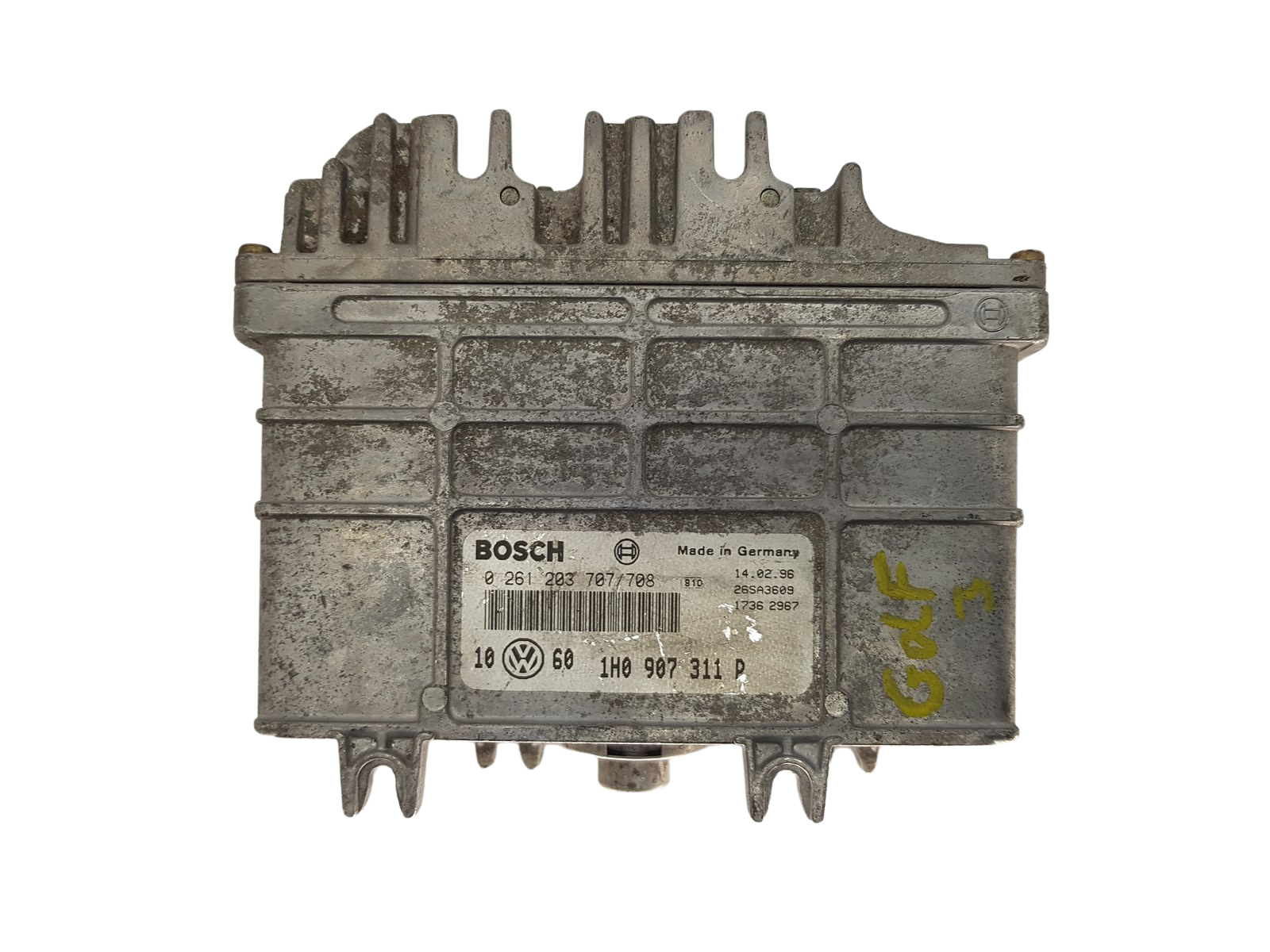 Steuergerät 1H0907311P 0261203707 VW Bosch 2818 main product photo