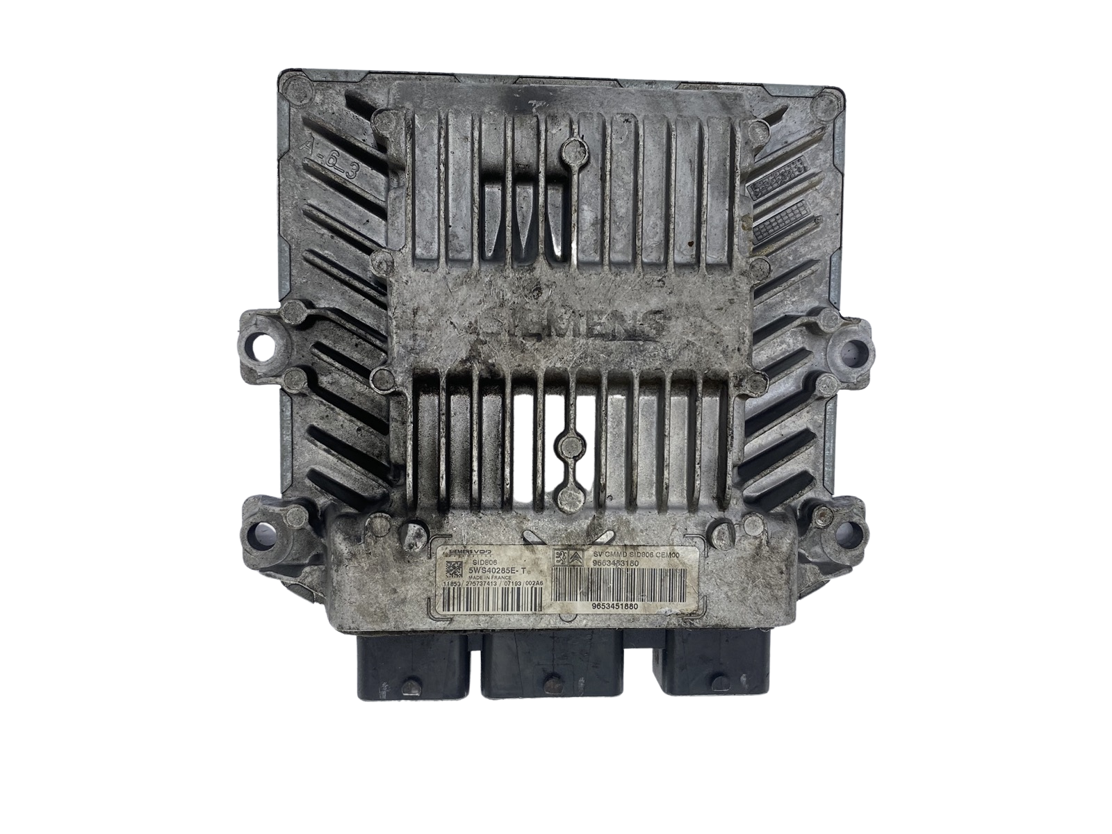 Steuergerät 9663483180 9653451880 5WS40285E-T SID806 PSA Siemens 52775 main product photo