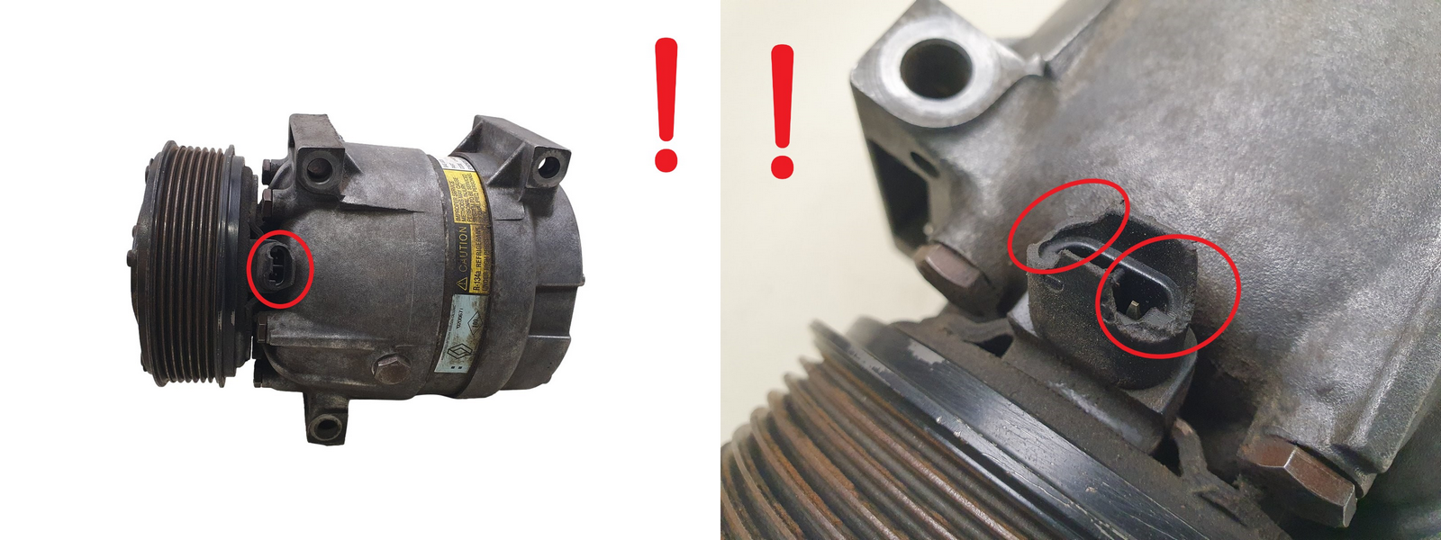 Klimakompressor 8200200671 1135514 Delphi 2.5 dci Renault Master 2 main product photo