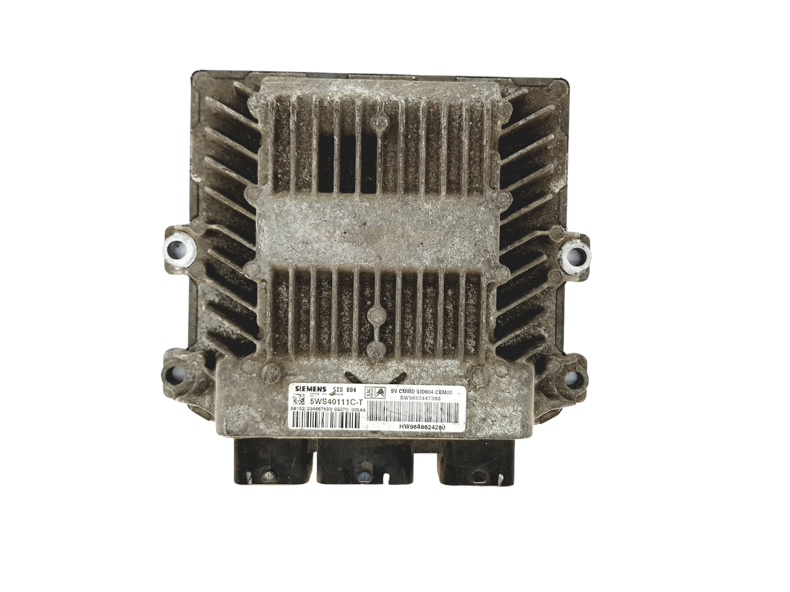 Steuergerät 9653447380 5WS40111C-T SID804 PSA Siemens 26580 main product photo