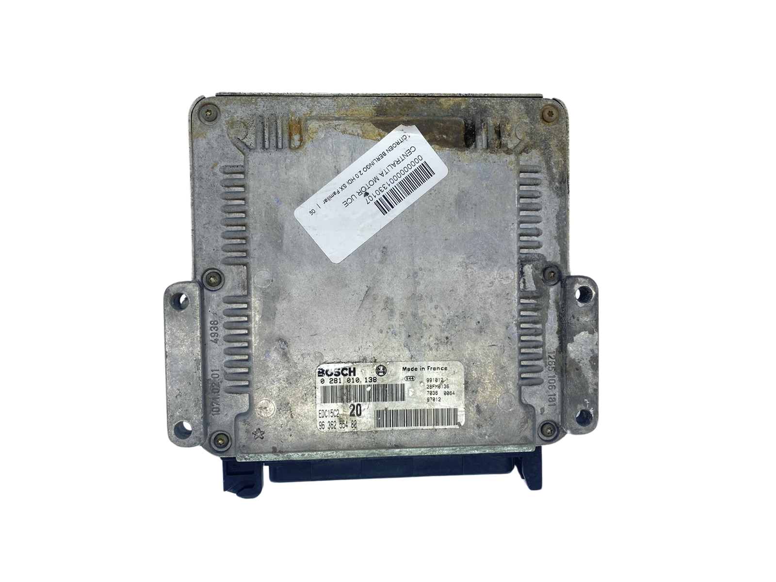 Steuergerät 0281010138 9636255480 26FM0136 PSA Bosch 61844 main product photo