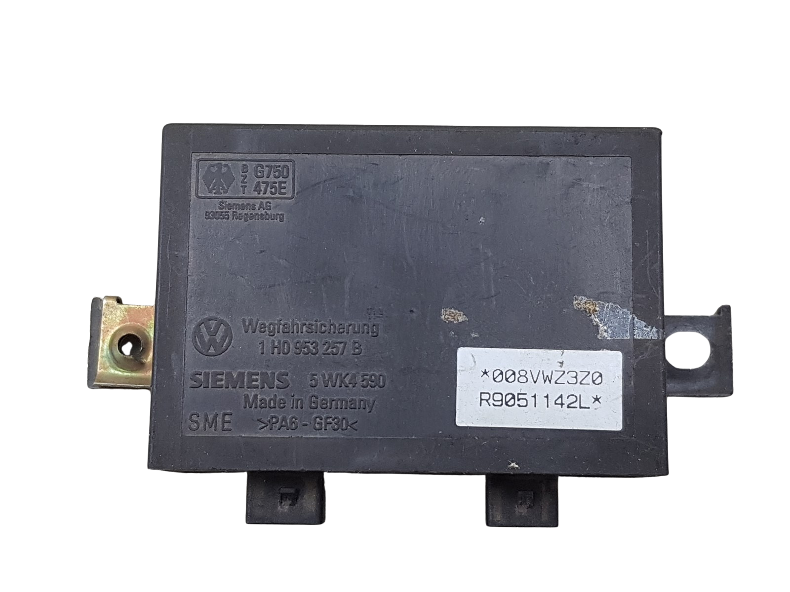 Steuergerät Immo VWAG 1H0953257B 5WK4590 main product photo