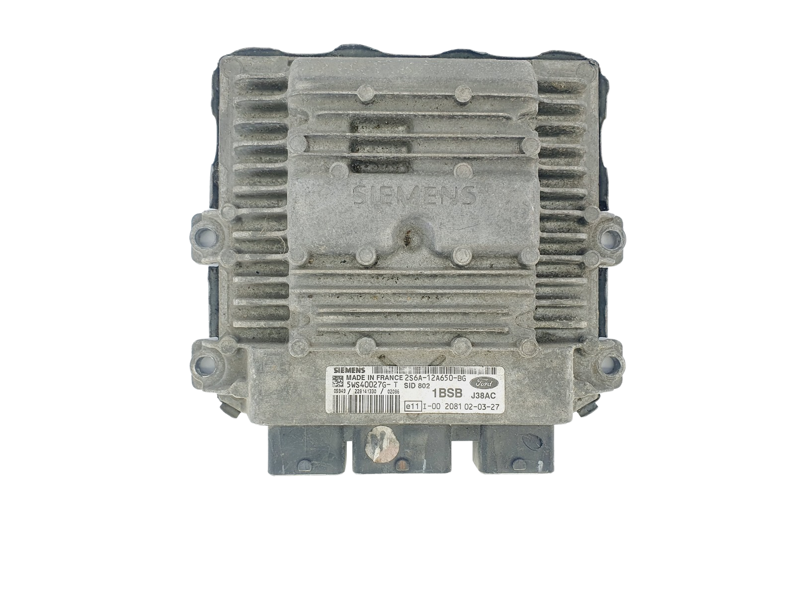 Steuergerät 2S6A-12A650-BG 5WS40027G-T SID 802 Ford Siemens 47692 main product photo