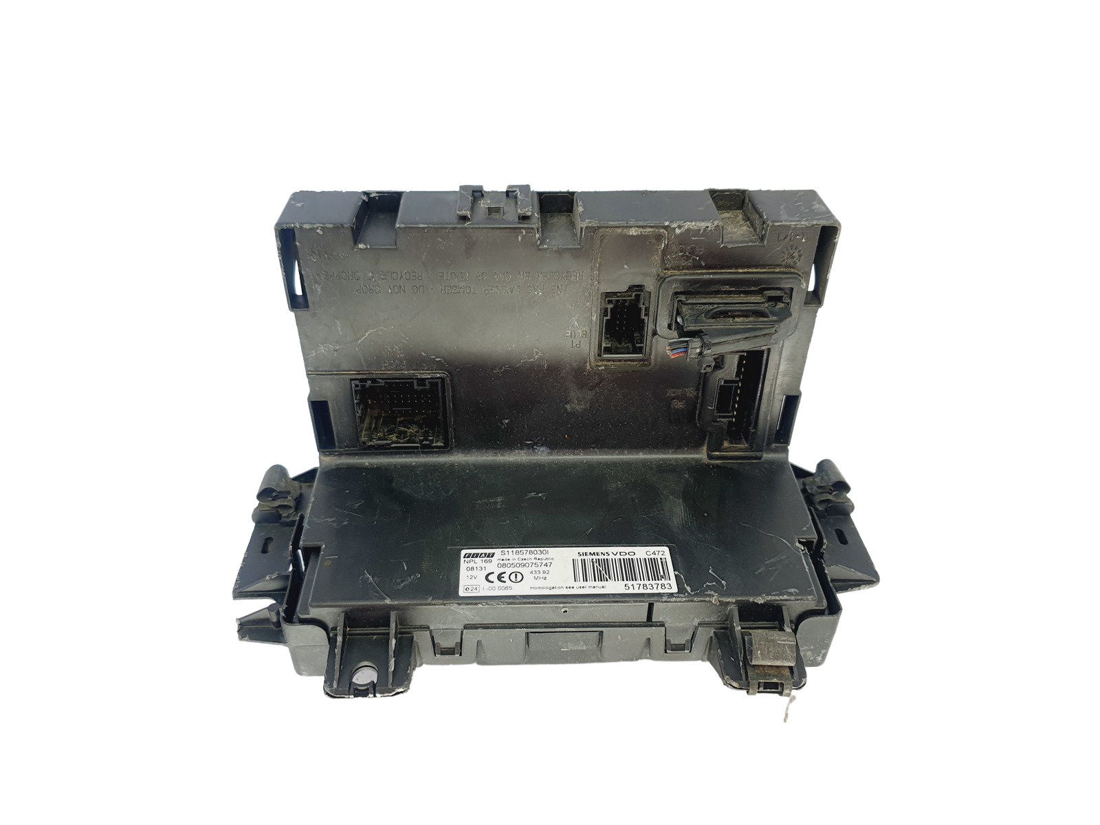 Steuergerät Fiat S118578030I 51783783 Siemens 35827 main product photo