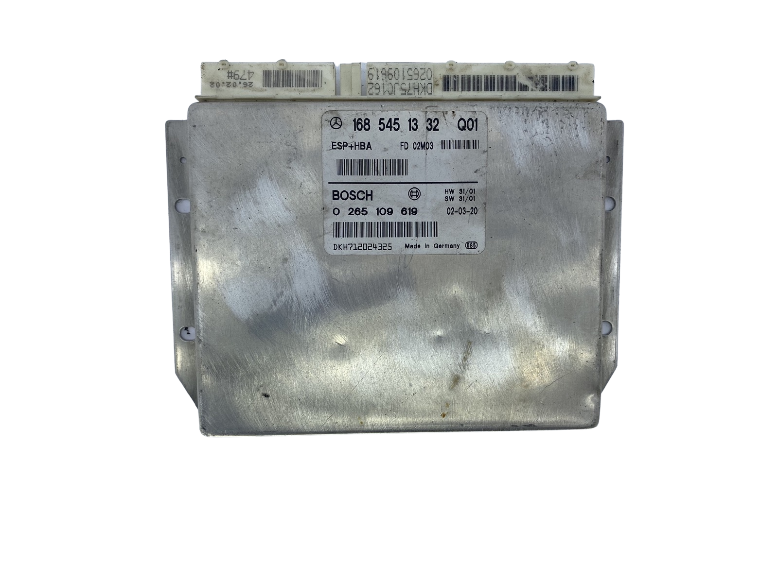 Steuergerät 1685451332Q01 0265109619 Mercedes Bosch 50033 main product photo