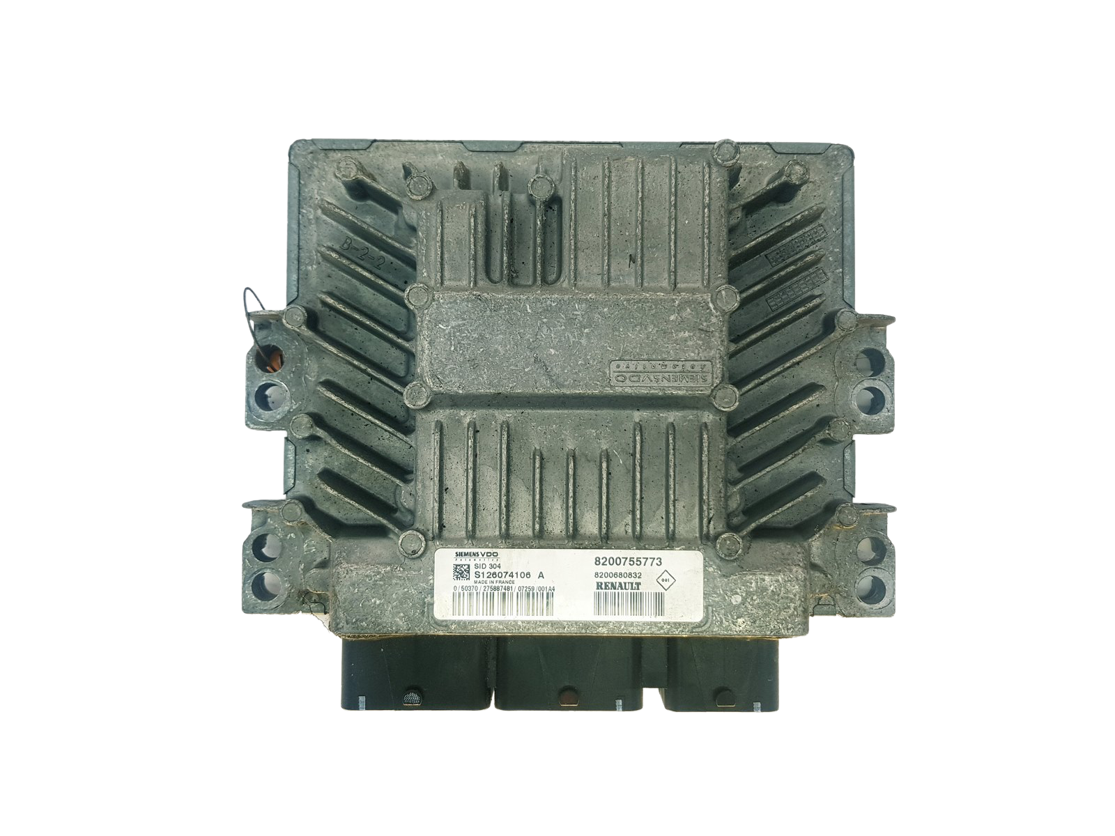 Steuergerät Renault S126074106A 8200755773 8200680832 Siemens 32491 main product photo