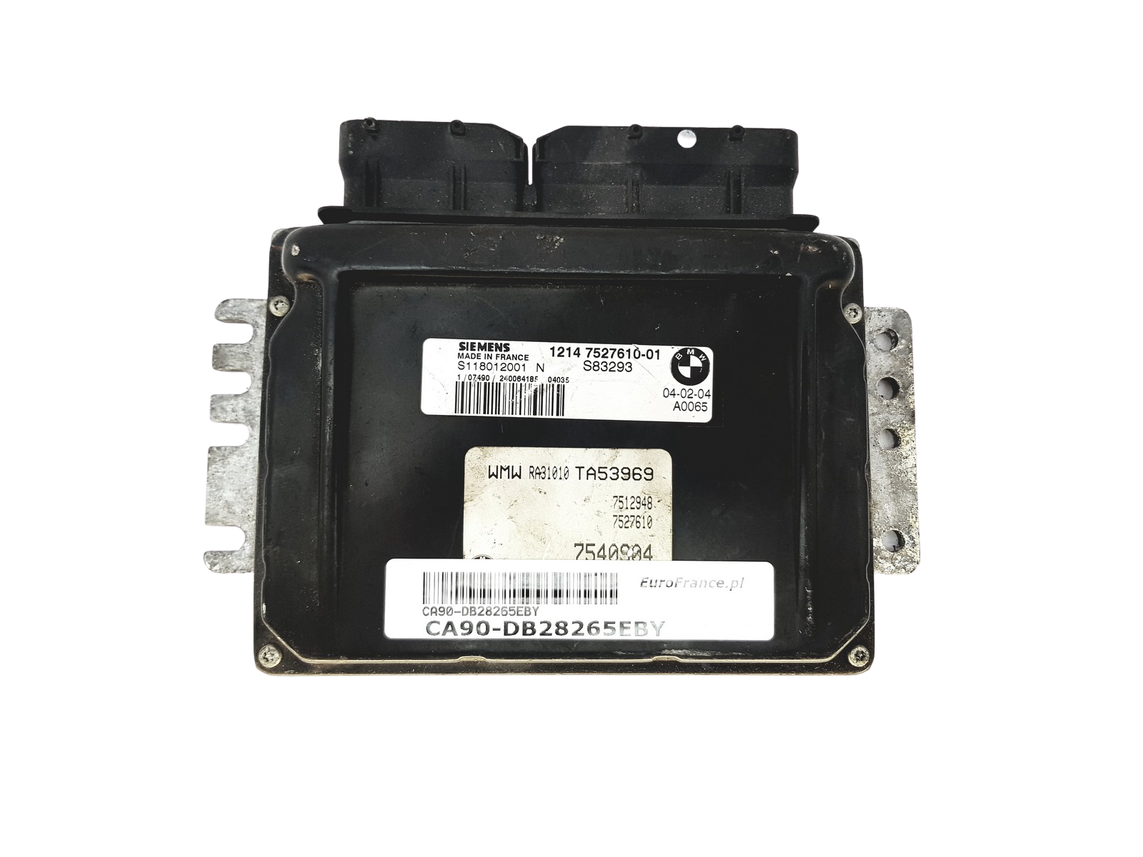 Steuergerät Mini 1214 7527610-01 S118012001N Siemens 28265 main product photo