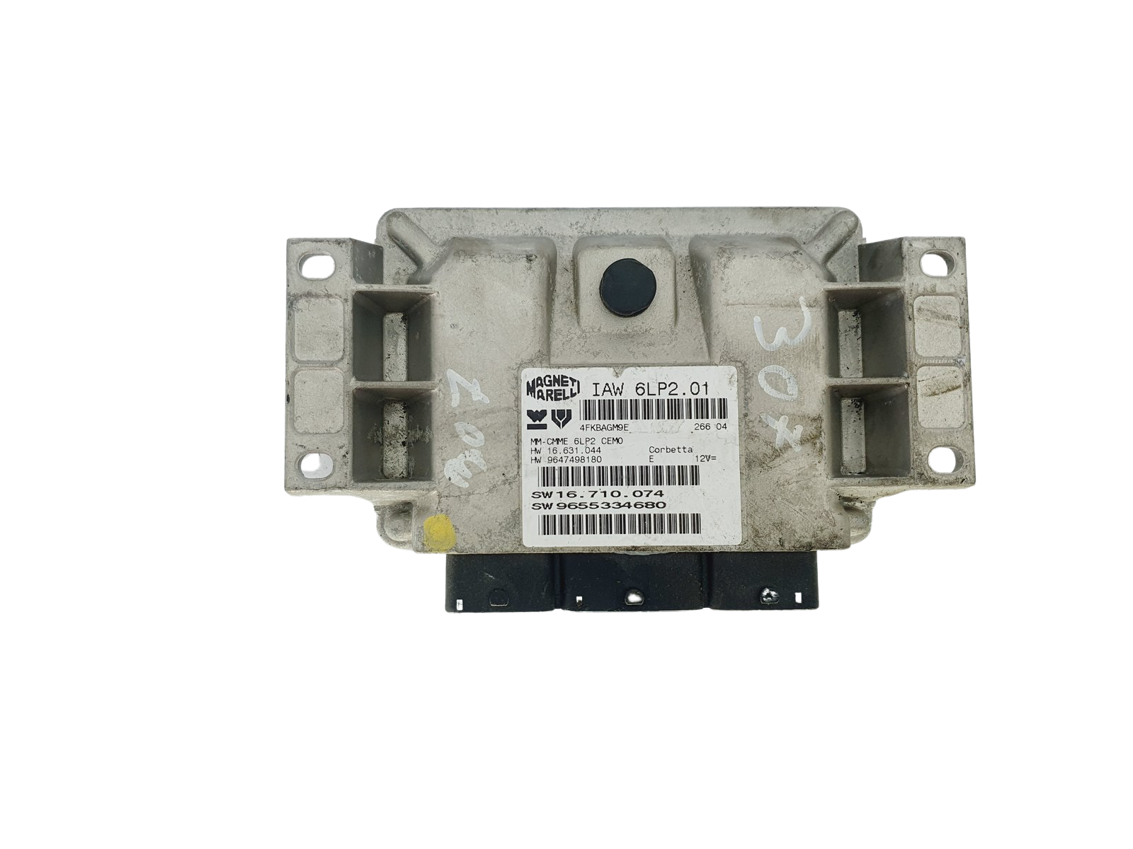 Steuergerät 9655334680 IAW6LP2.01 9647498180 PSA Magneti Marelli 39863 main product photo