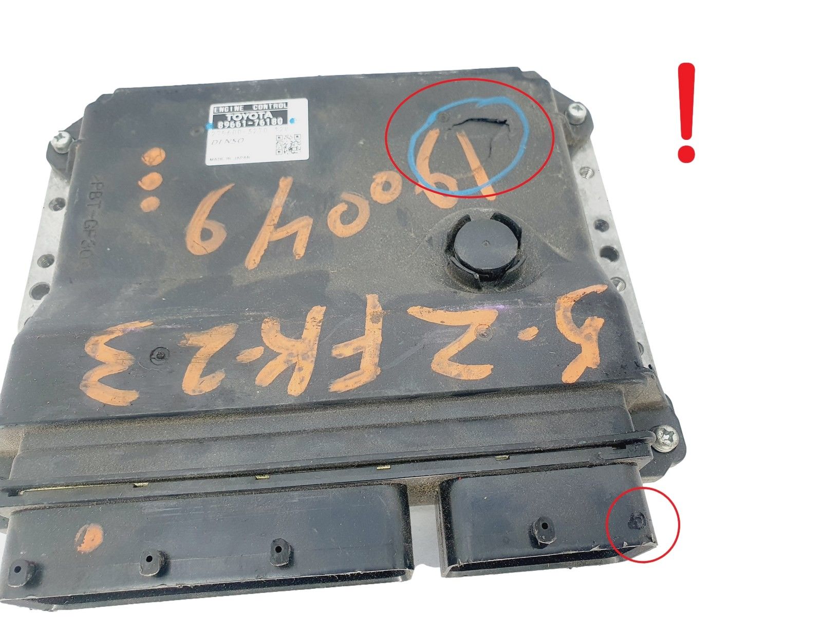 Steuergerät 89661-76180 275600-3270 Toyota Denso main product photo