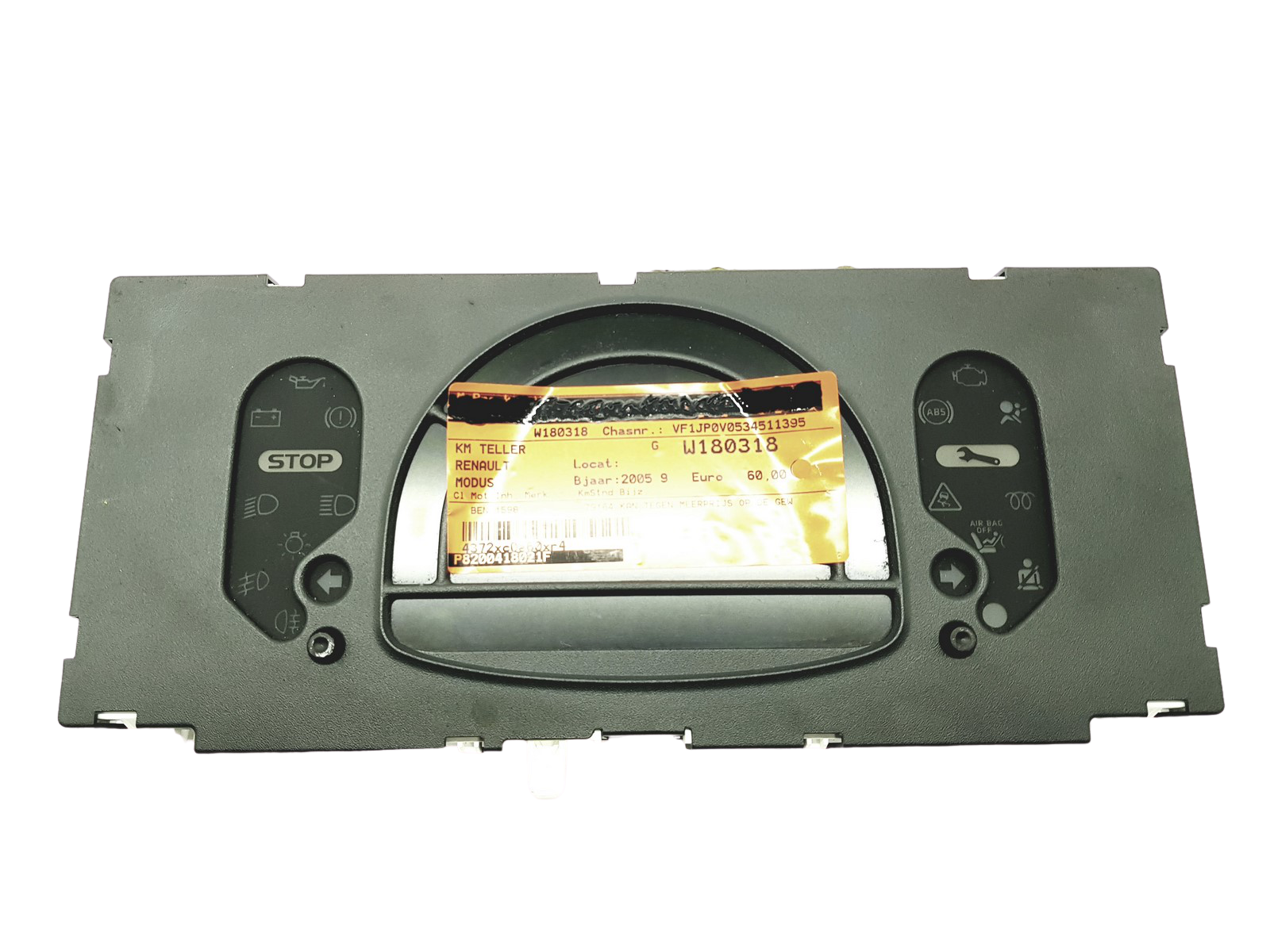 Tacho Kombiinstrument Renault Modus 8200418021 F 32483 main product photo