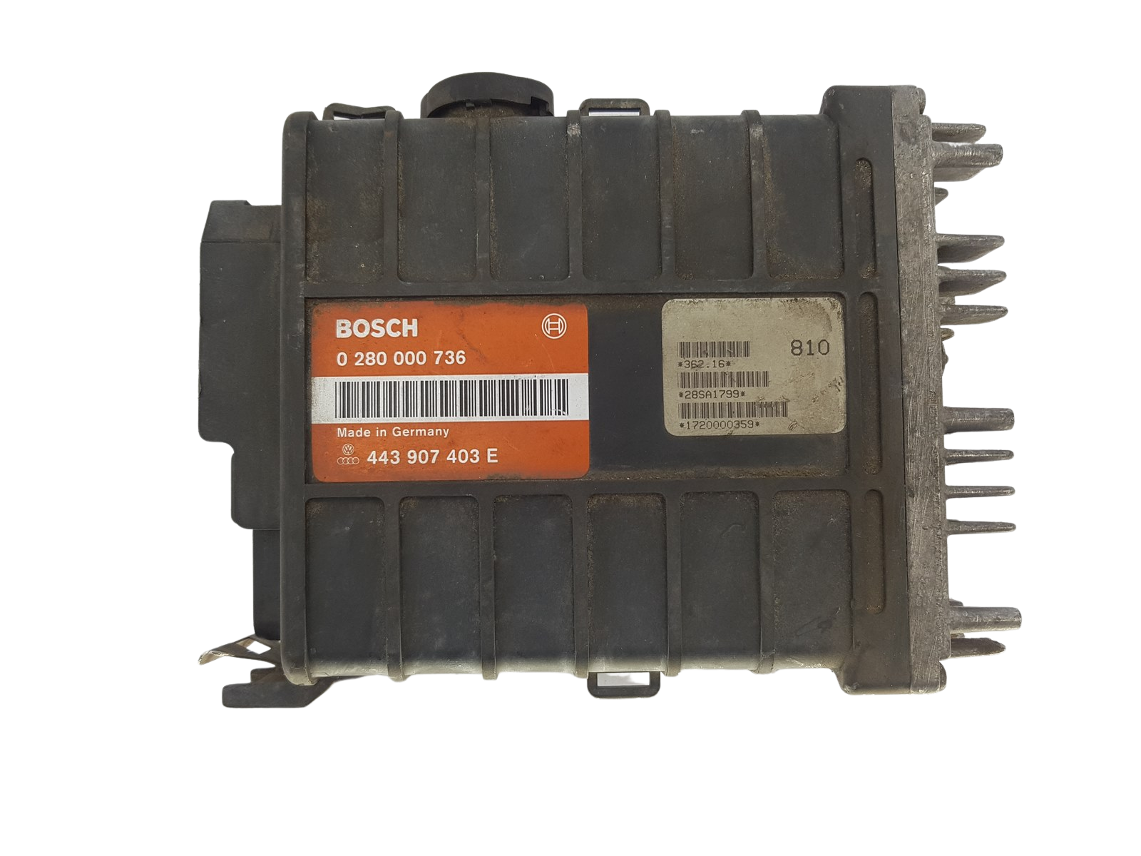 Steuergerät 443907403E 0280000736 Seat VW Bosch 1120 main product photo