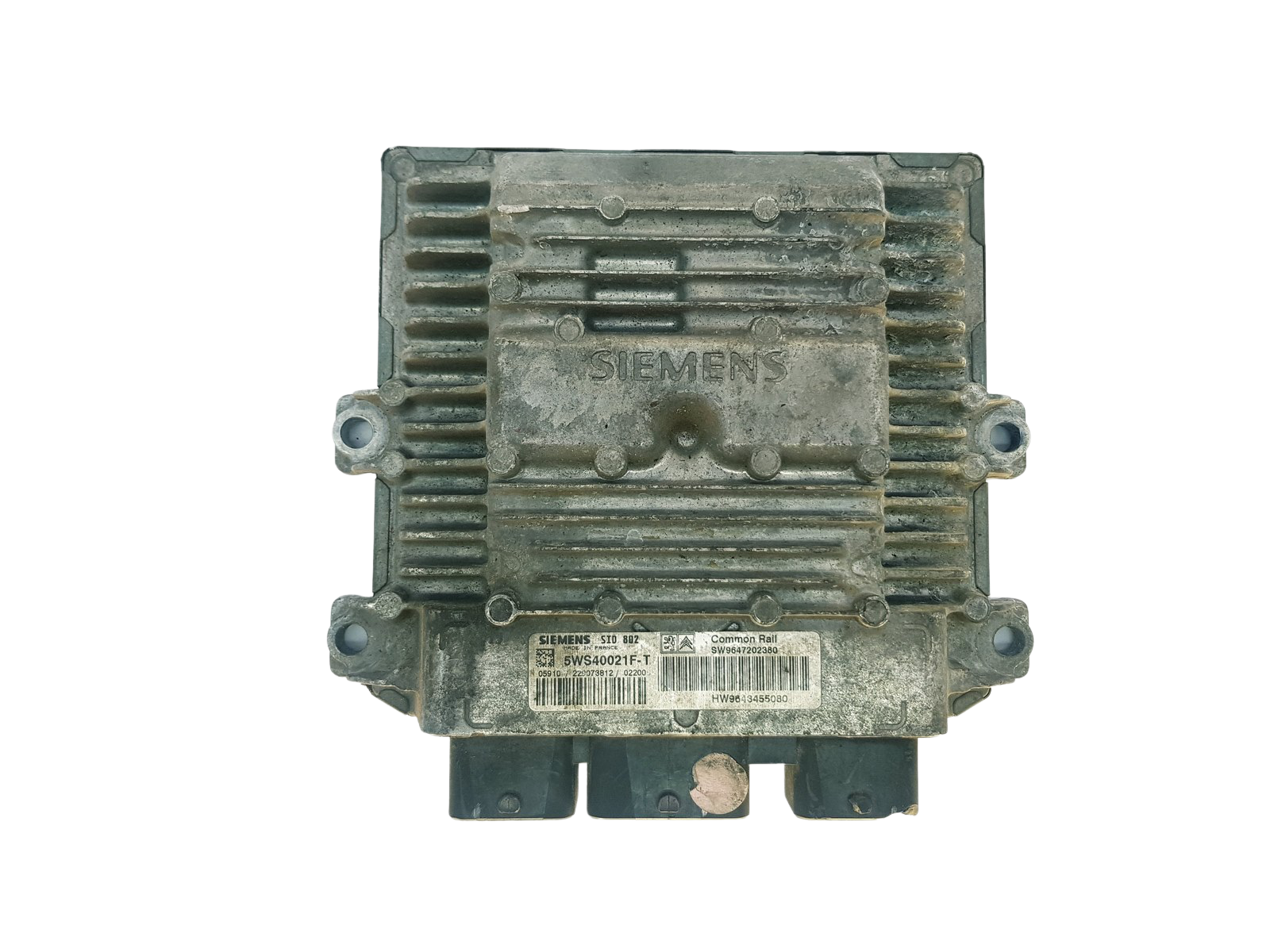 Steuergerät 9647202380 9643455080 5WS40021F-T PSA Siemens 32775 main product photo