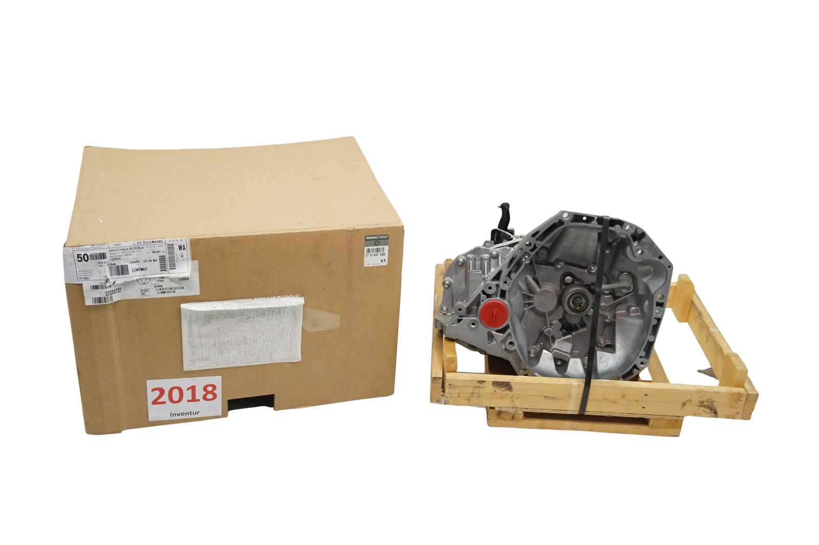Schaltgetriebe Original 7711497280 JH3S58 Renault Clio 3 1.5dci JH3189 main product photo