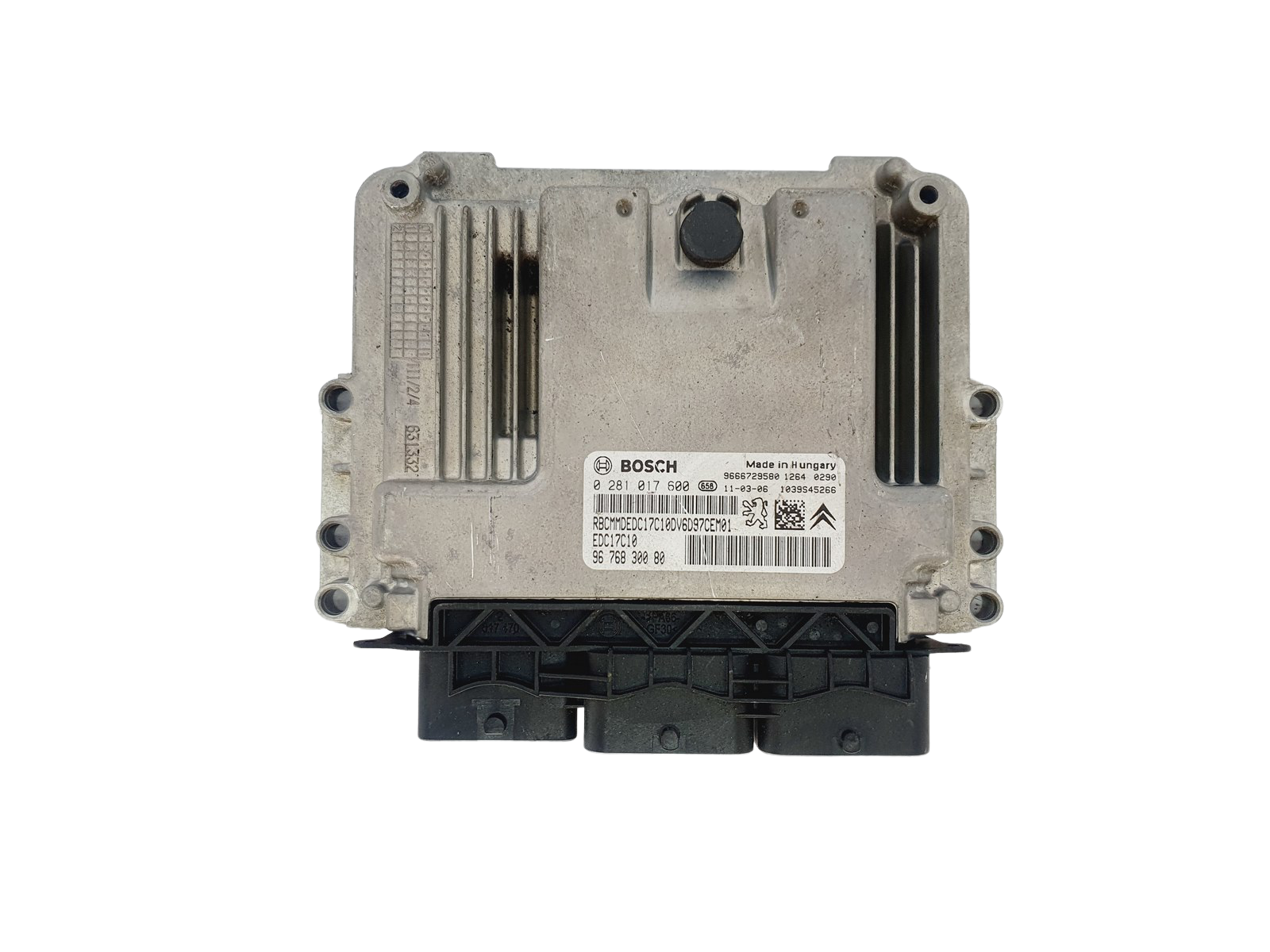 Steuergerät 9676830080 0281017600 9666729580 PSA Bosch 35922 main product photo