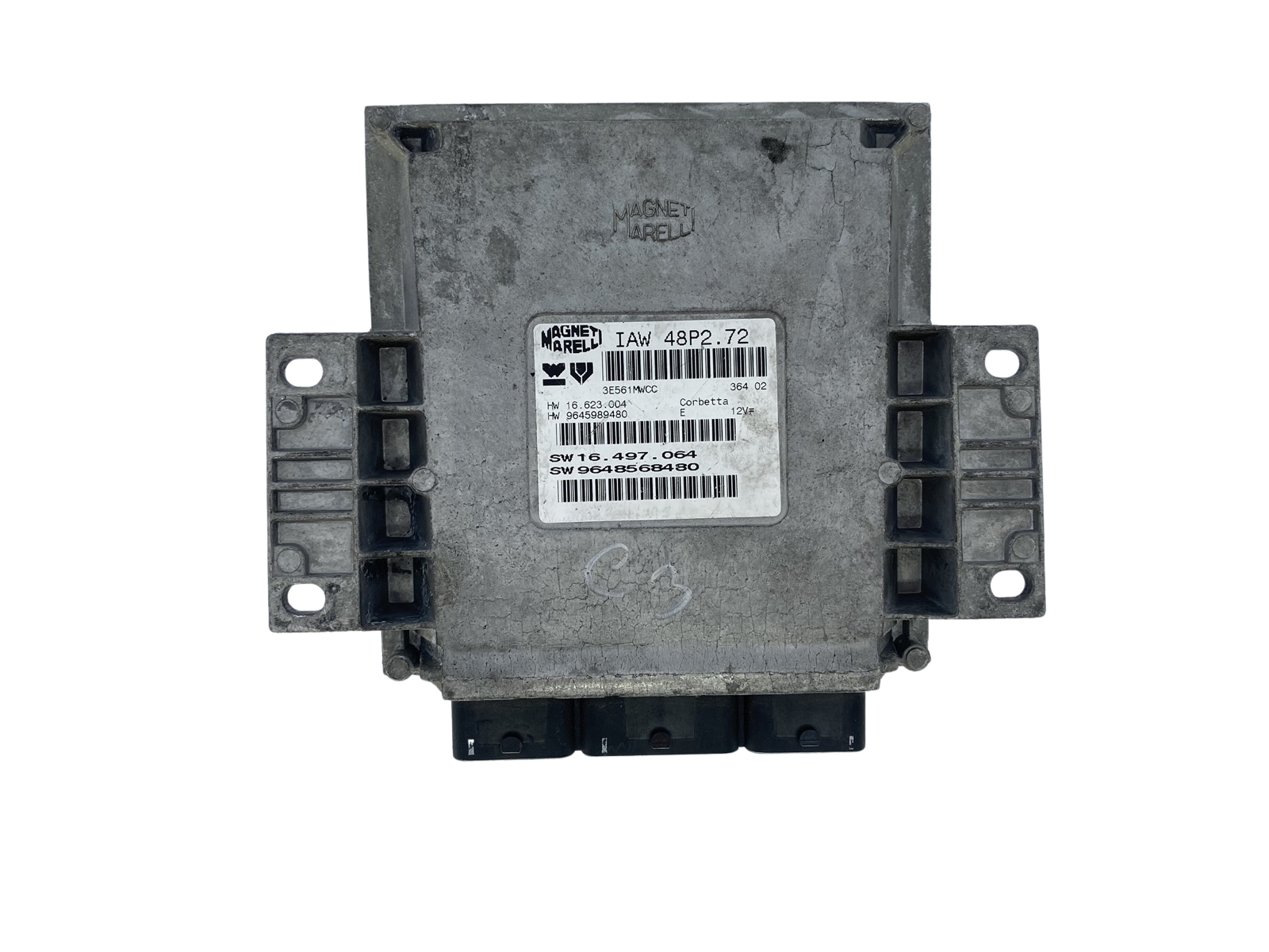 Steuergerät 9648568480 IAW48P2.72 9645989480 PSA Magneti Marelli 52245 main product photo