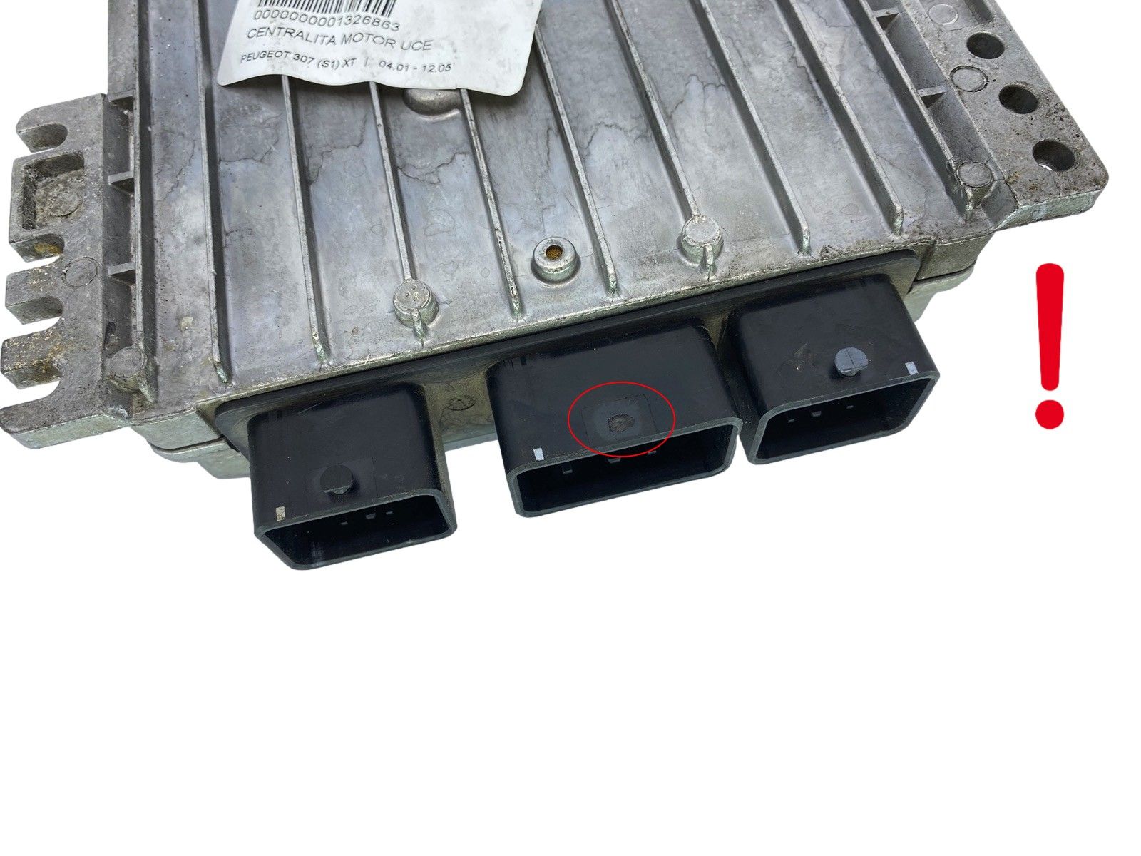 Steuergerät 5WS40030B-T 9646449280 9644302380 SID801 PSA Siemens 61928 main product photo