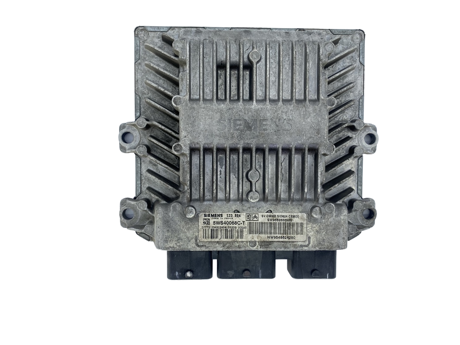 Steuergerät 9652888580 9648624280 5WS40068C-T PSA Siemens 48300 main product photo