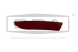Stoßstangenreflektor Hinten Links Seat Leon 1P0945105E 99451534802 DPA
