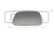 Spiegelglas, Außenspiegel Rechts Für VW 7H1857522R 88570102902 DPA