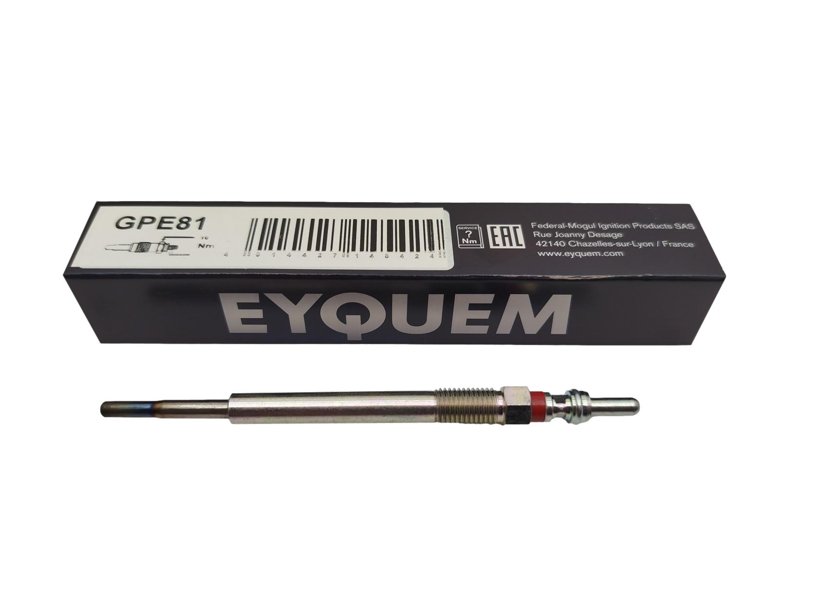 Glühkerze EYQUEM GPE81 5960E6 5960.E6