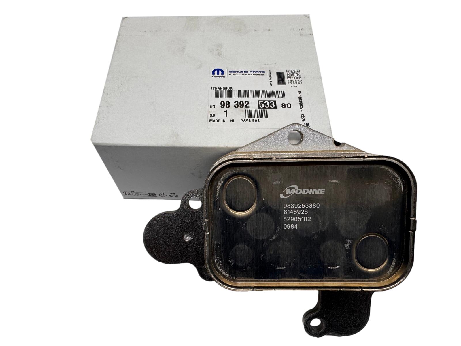 Ölkühler Original Citroen Peugeot 9839253380