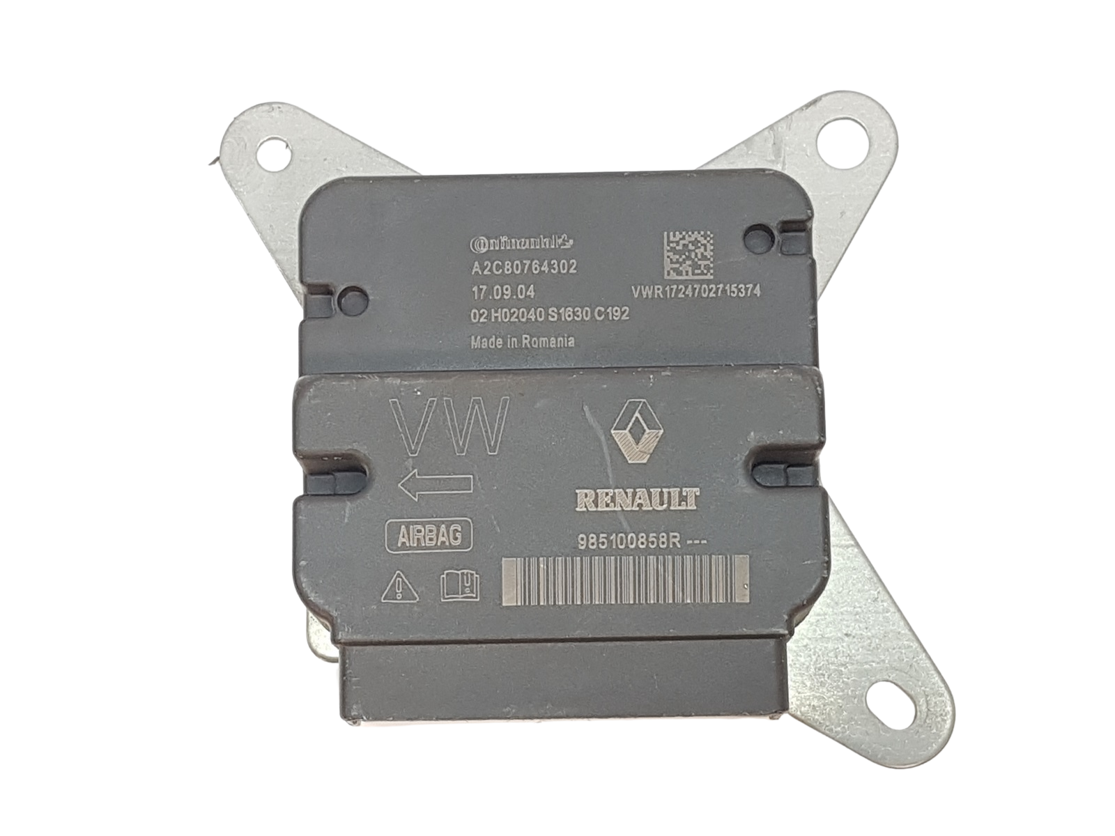 Airbagsteuergerät Renault Twingo 3 985100858R Neues Original