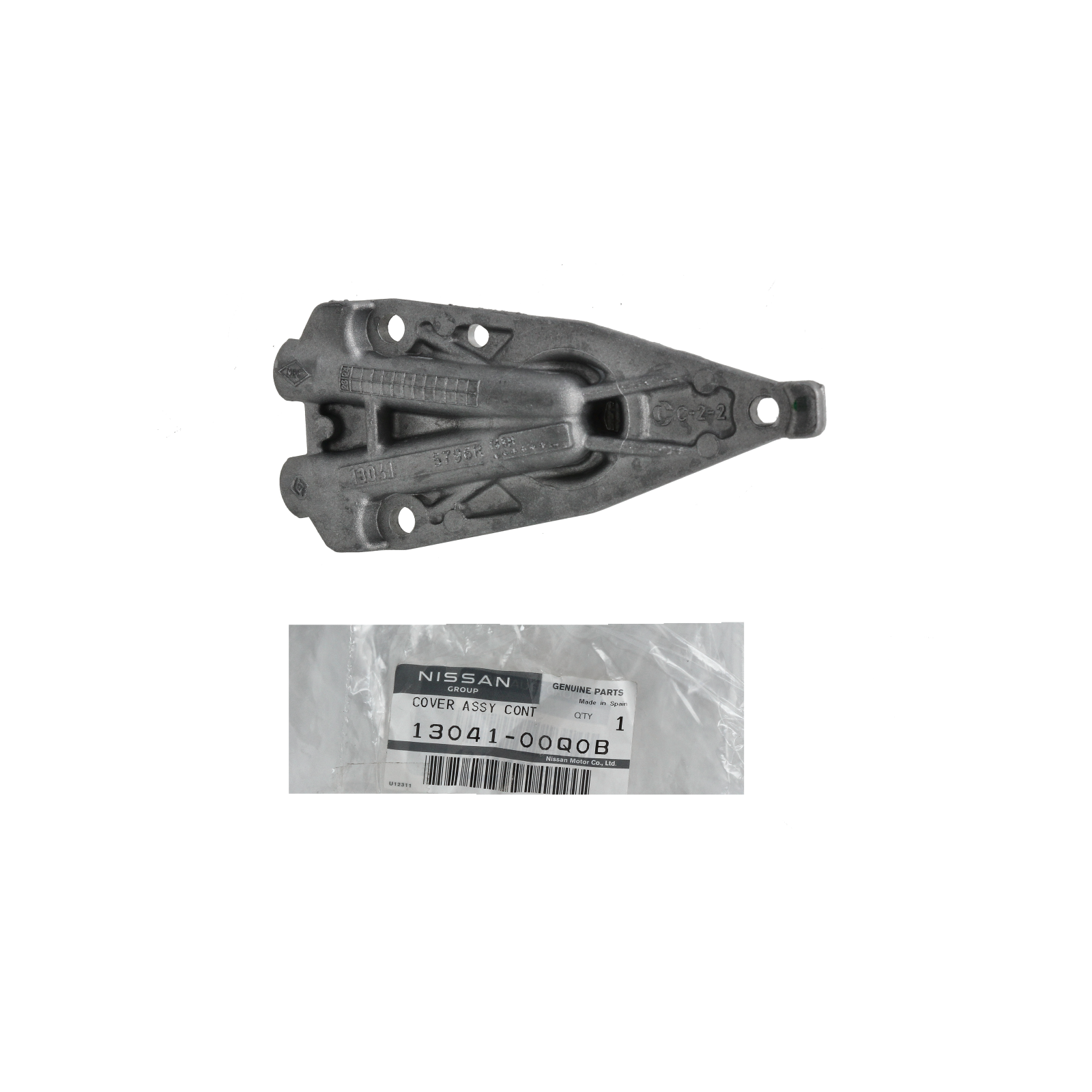 Motorabdeckung Original 1304100Q0B 130415796R Nissan Renault Dacia